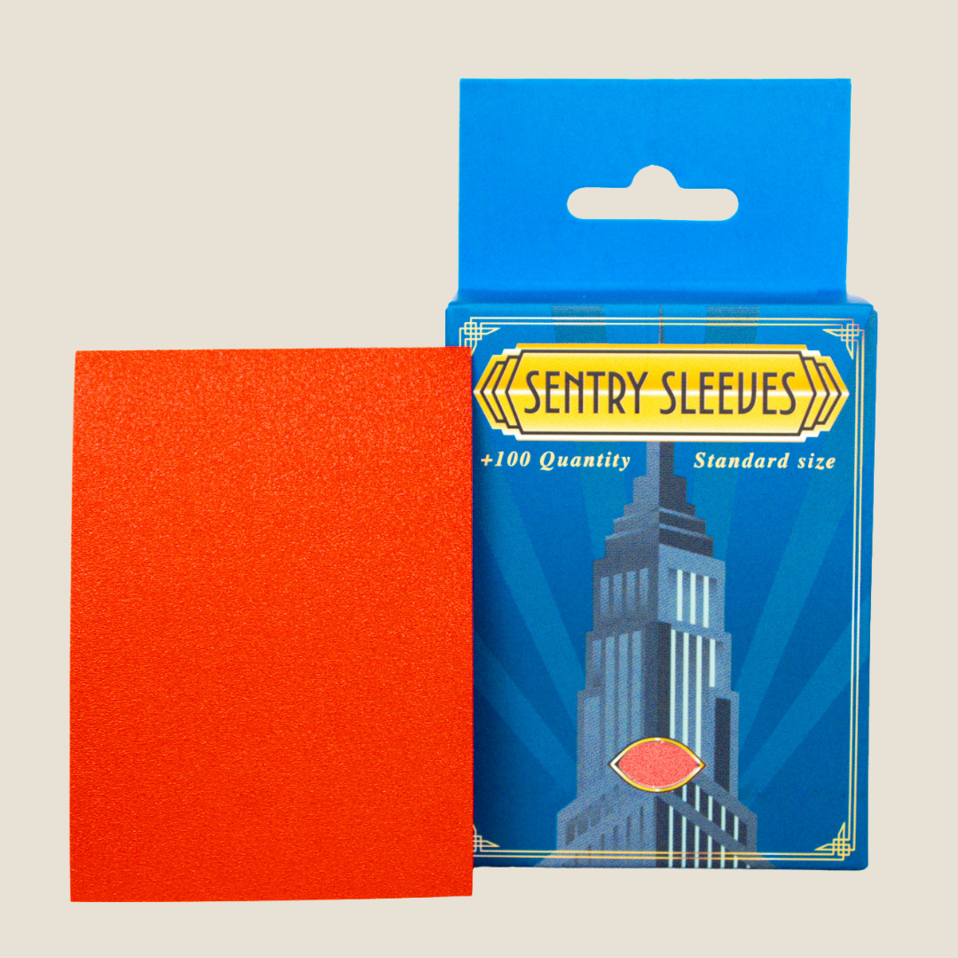 Sanguine Matte Sentry Sleeves