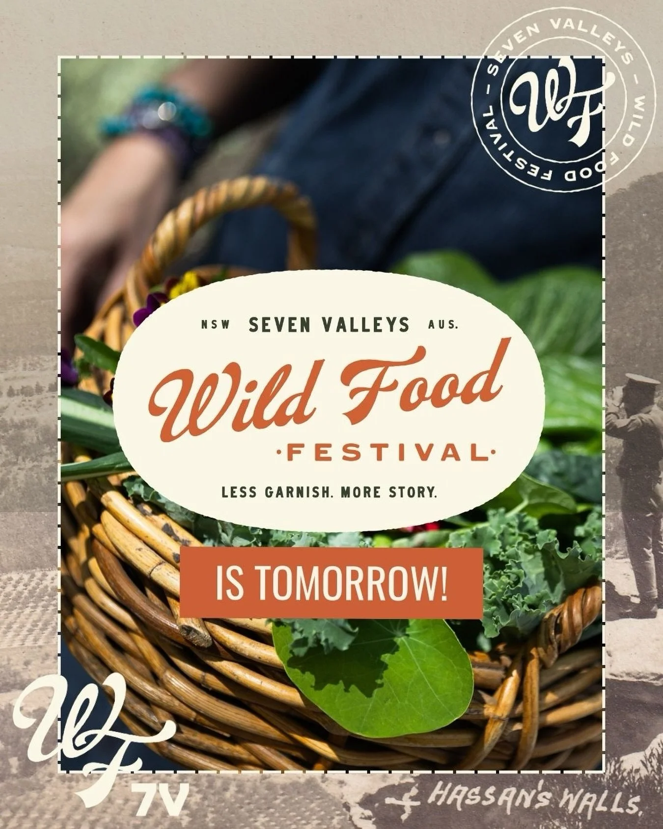 One more sleep until the inaugural Seven Valleys Wild Food Festival! Tag the friend you&rsquo;re bringing and let us know in the comments what you are most excited for. :)