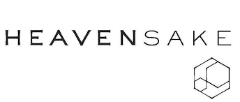 Text reading 'HEAVEN'S FAKE' and a simple outline of a cube.