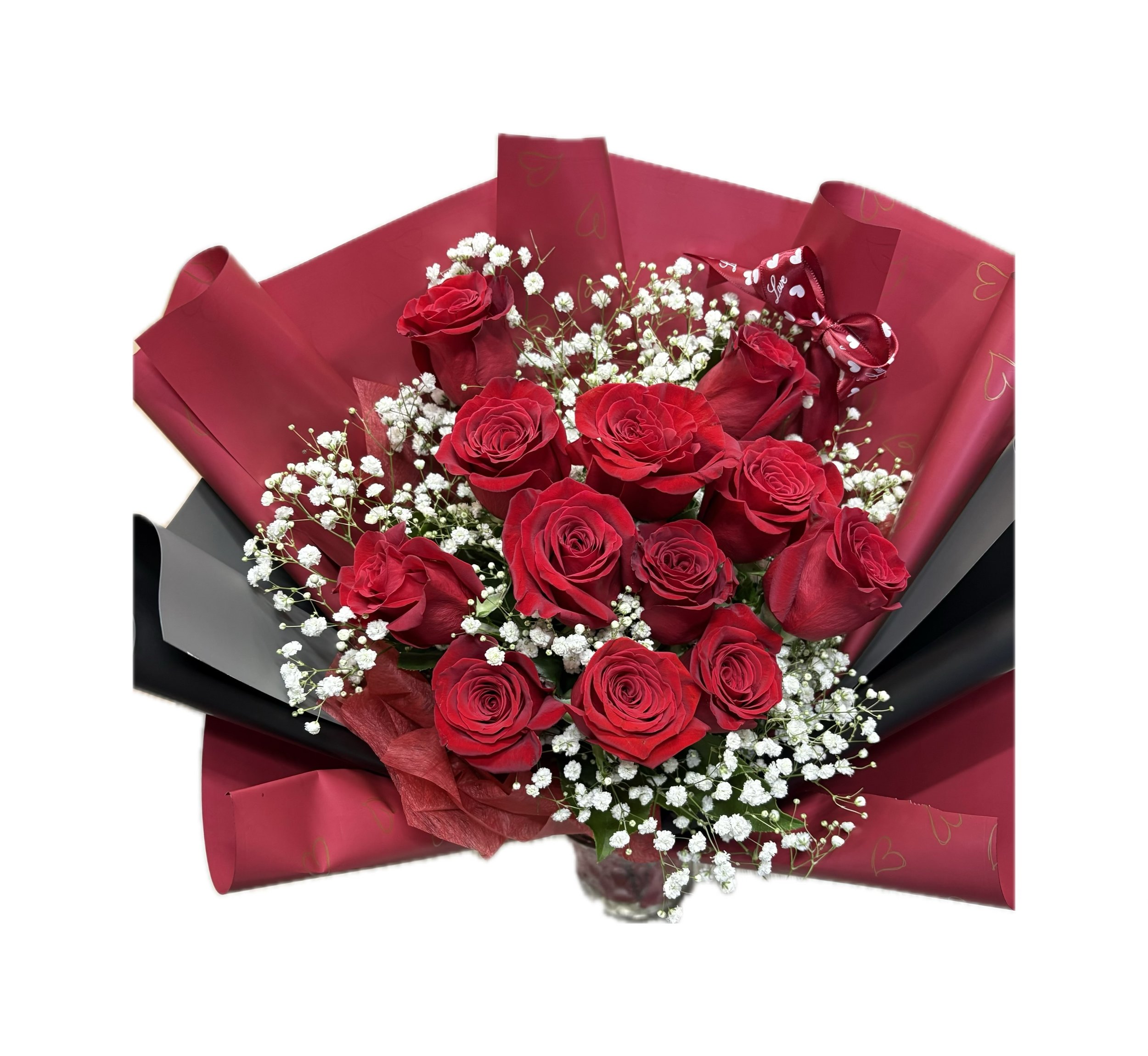12 Premium Red rose