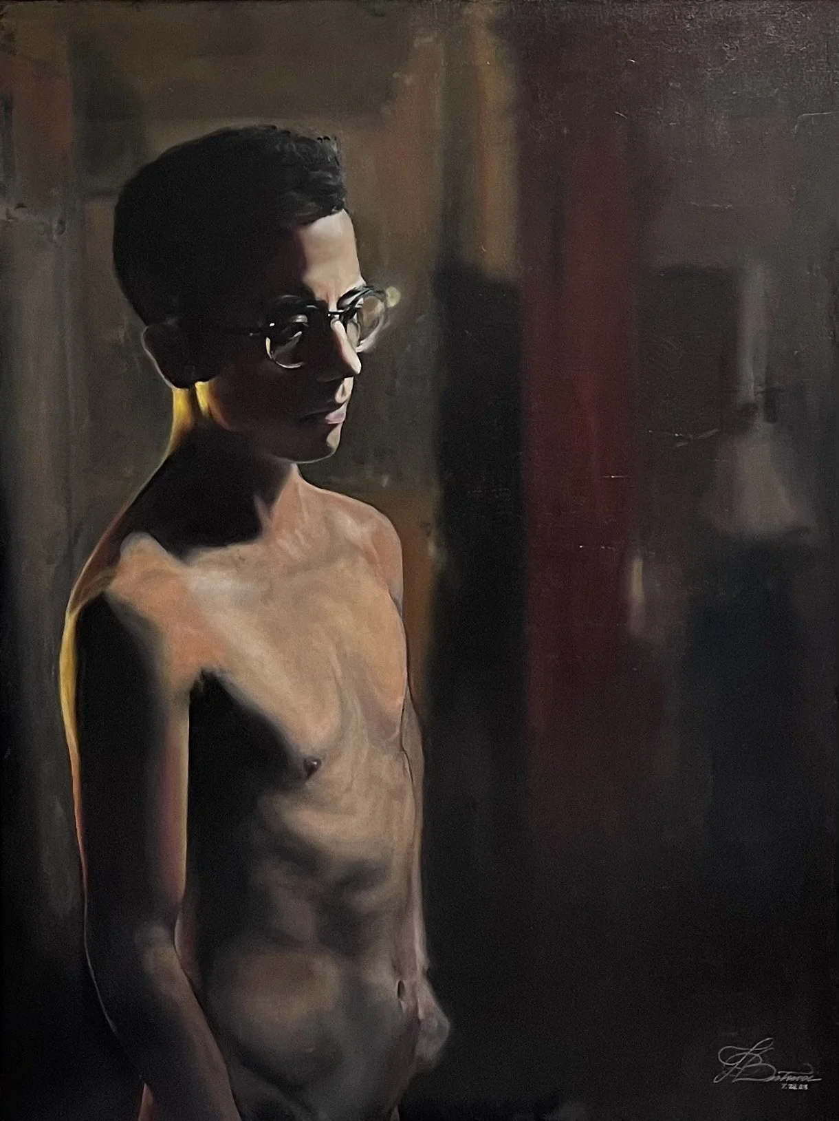 Cacophony of Second Thoughts
| Oil on canvas · 36 × 48 in · 2023
| Selected for the 2023 New Orleans Art Association National Juried Art Exhibition