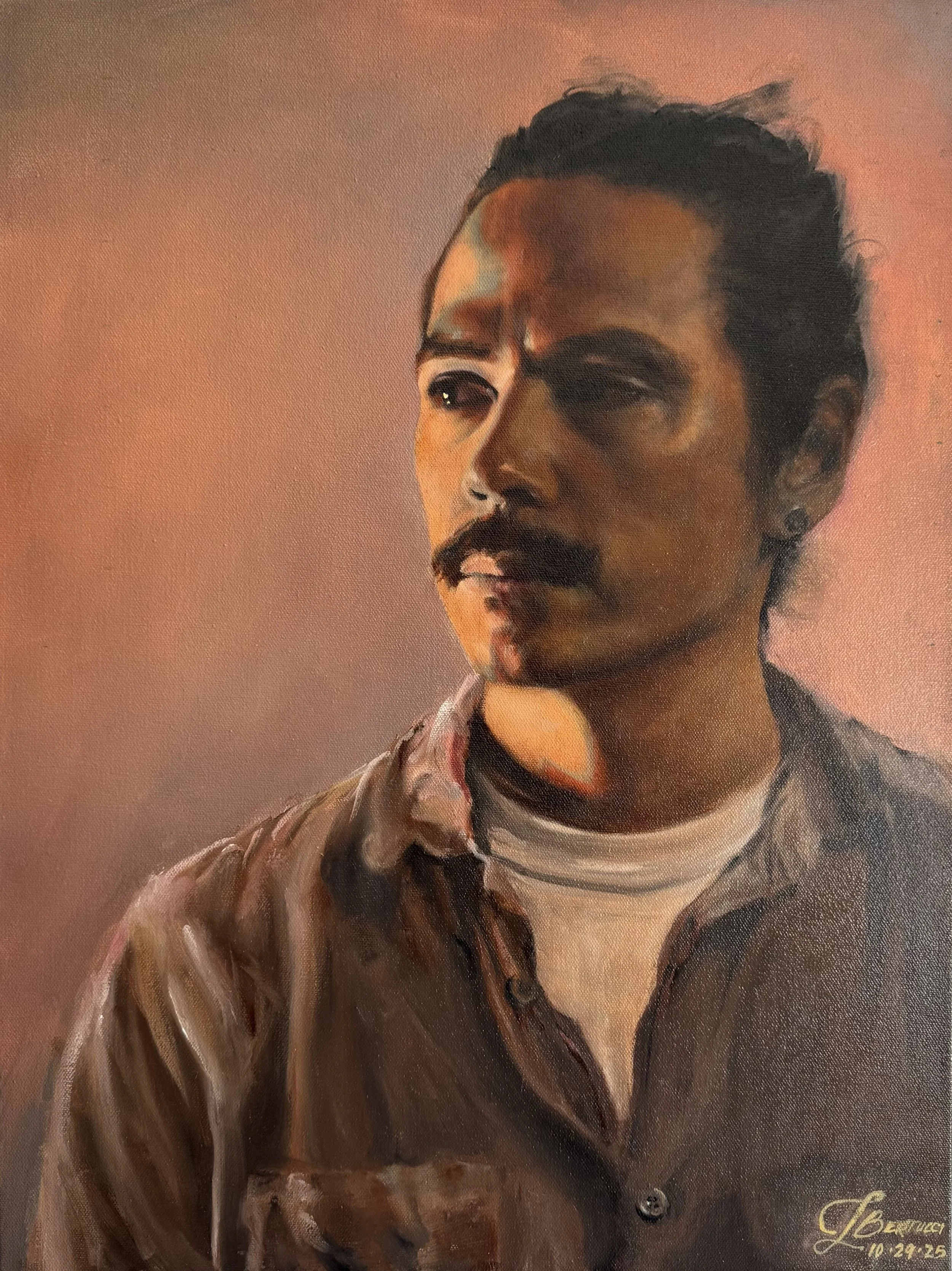 Oil on canvas · 16 × 20 in · 2024
| Sold · Commission
