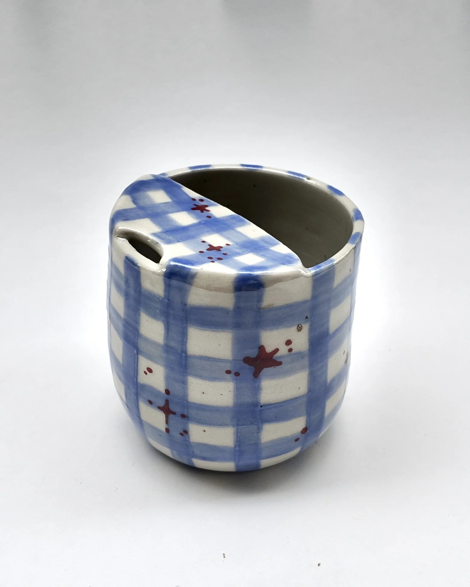 SECONDS - Gingham To-Go Cup