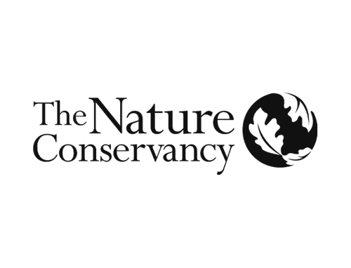 The Nature Conservancy logo with a globe illustration.