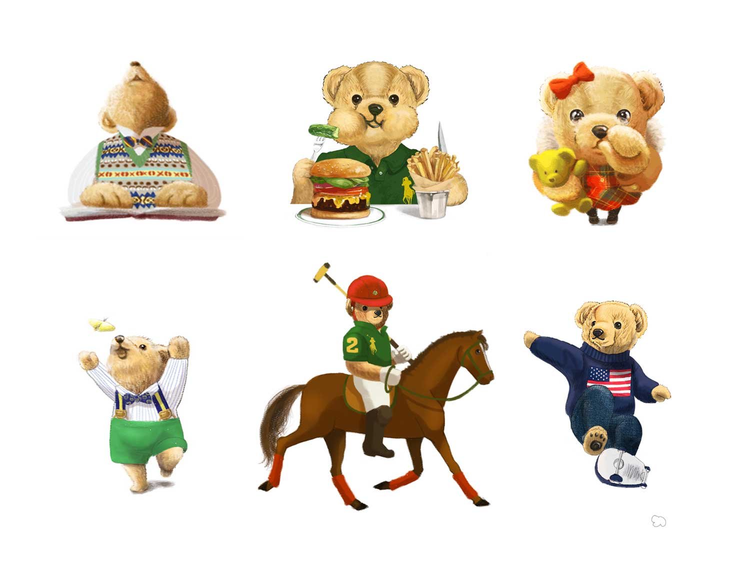 Polo Bear Emojis