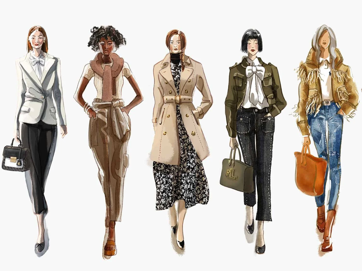 Illustration Assets for RL (Print & Digital)