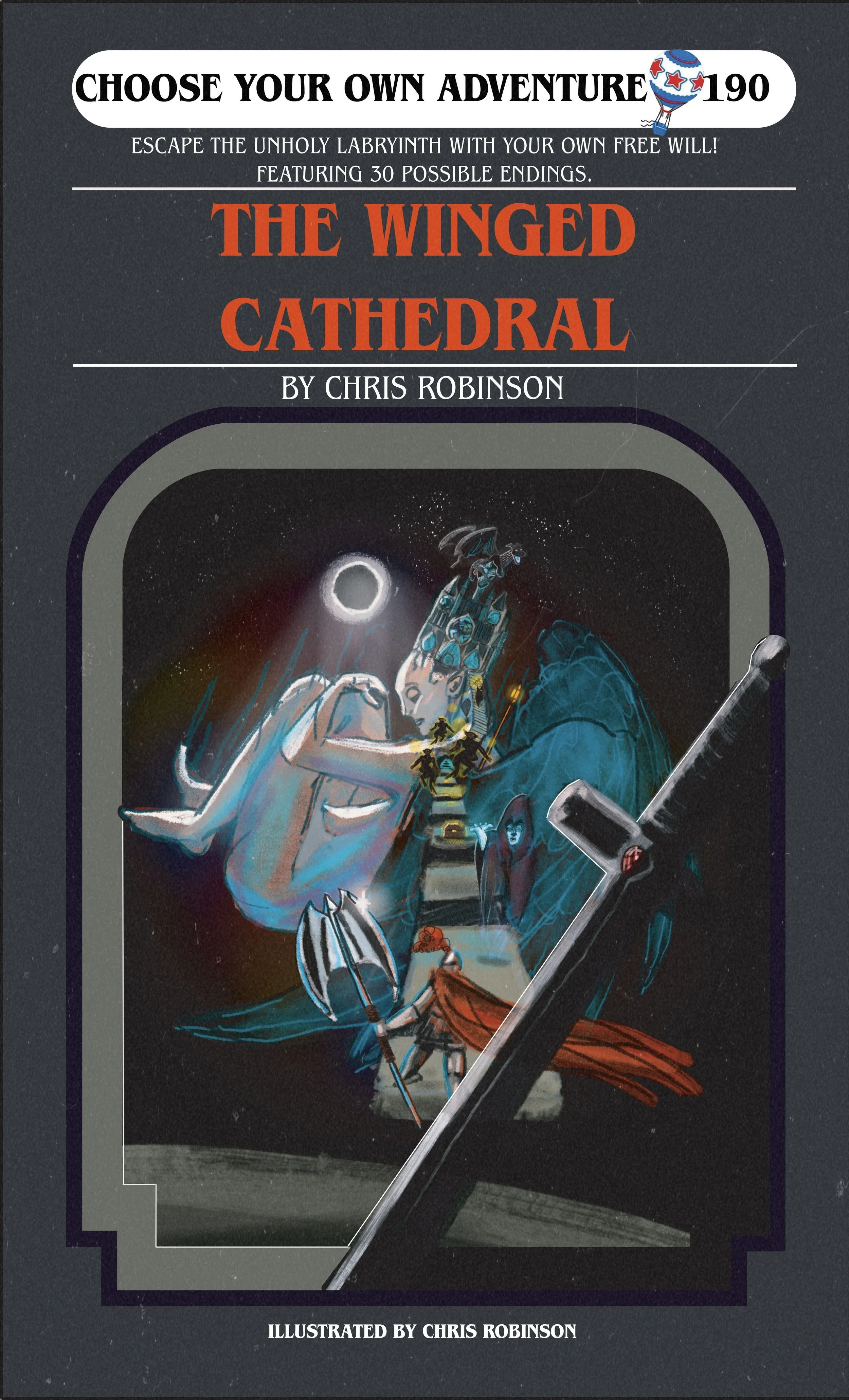 "Winged Cathedral" Procreate