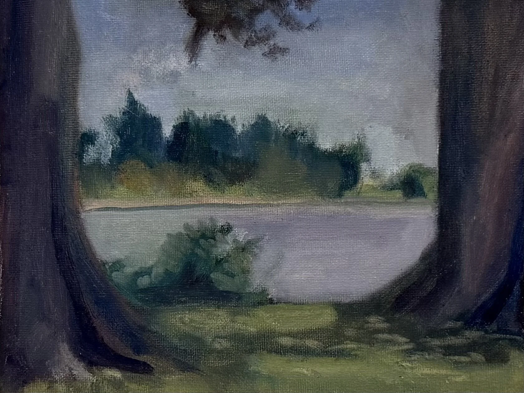 "Our Spot" 8x10 oil on canvas