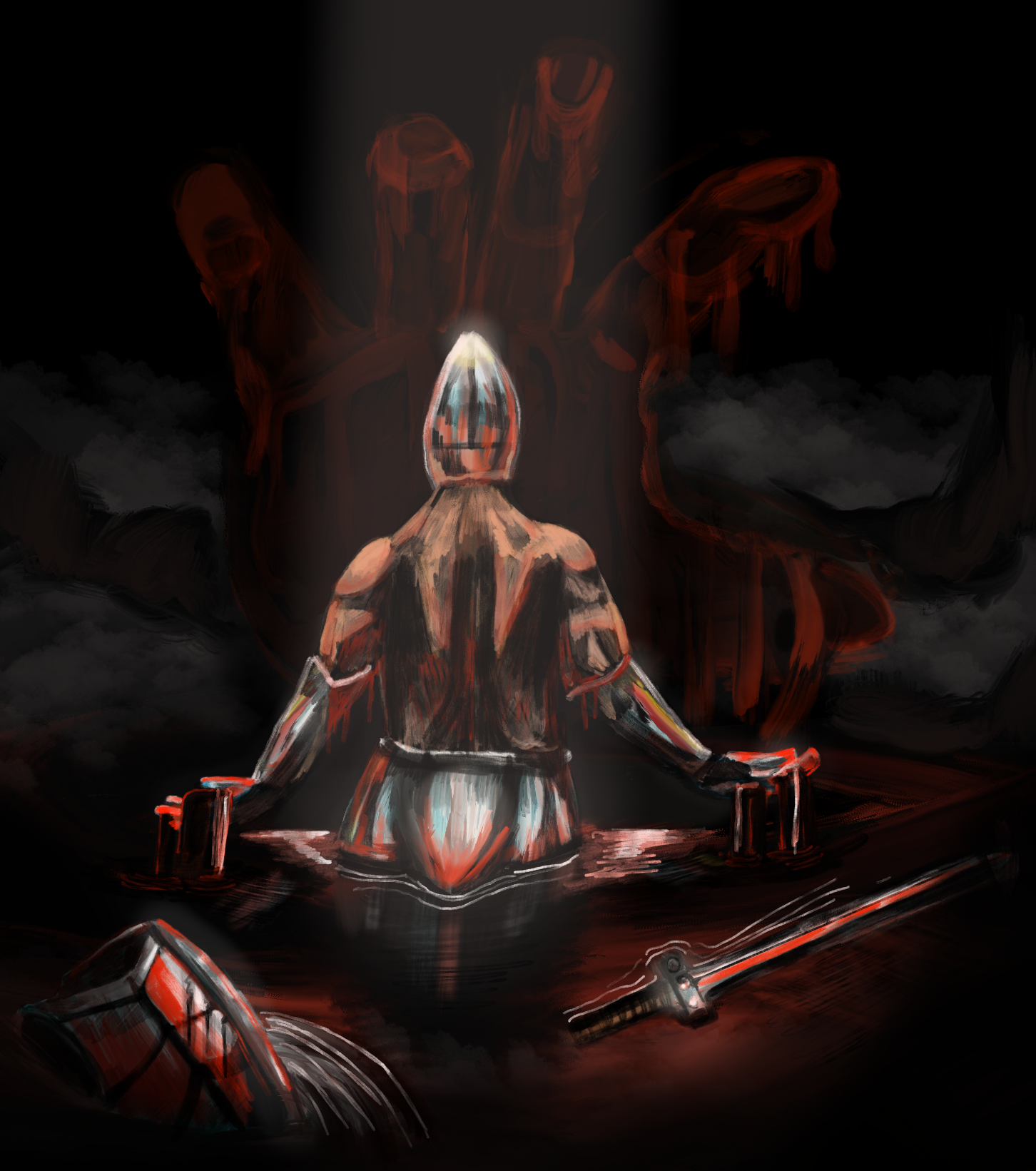"Fear of the Dark" Procreate