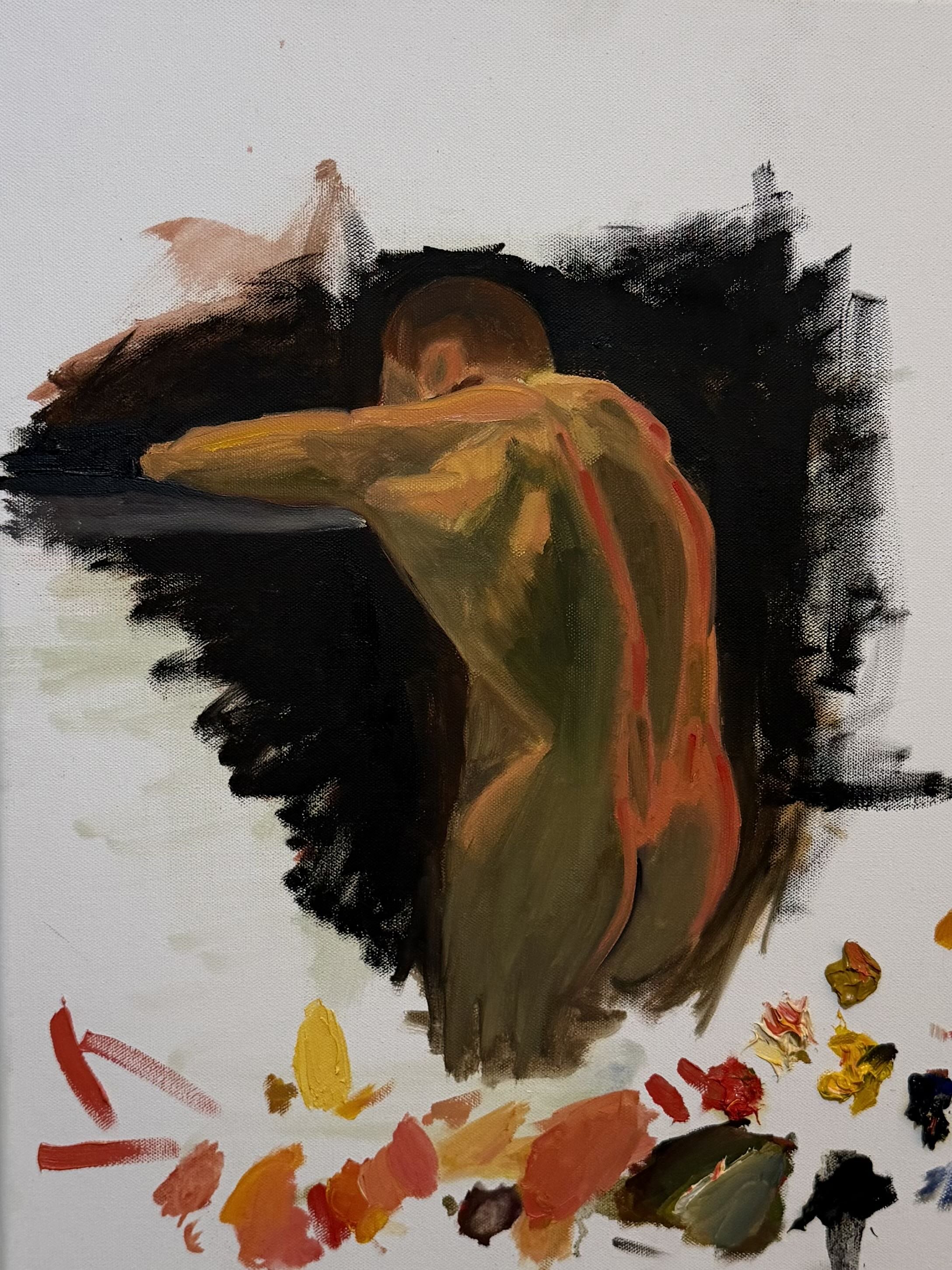 "Scapula" 16x9 oil on canvas
