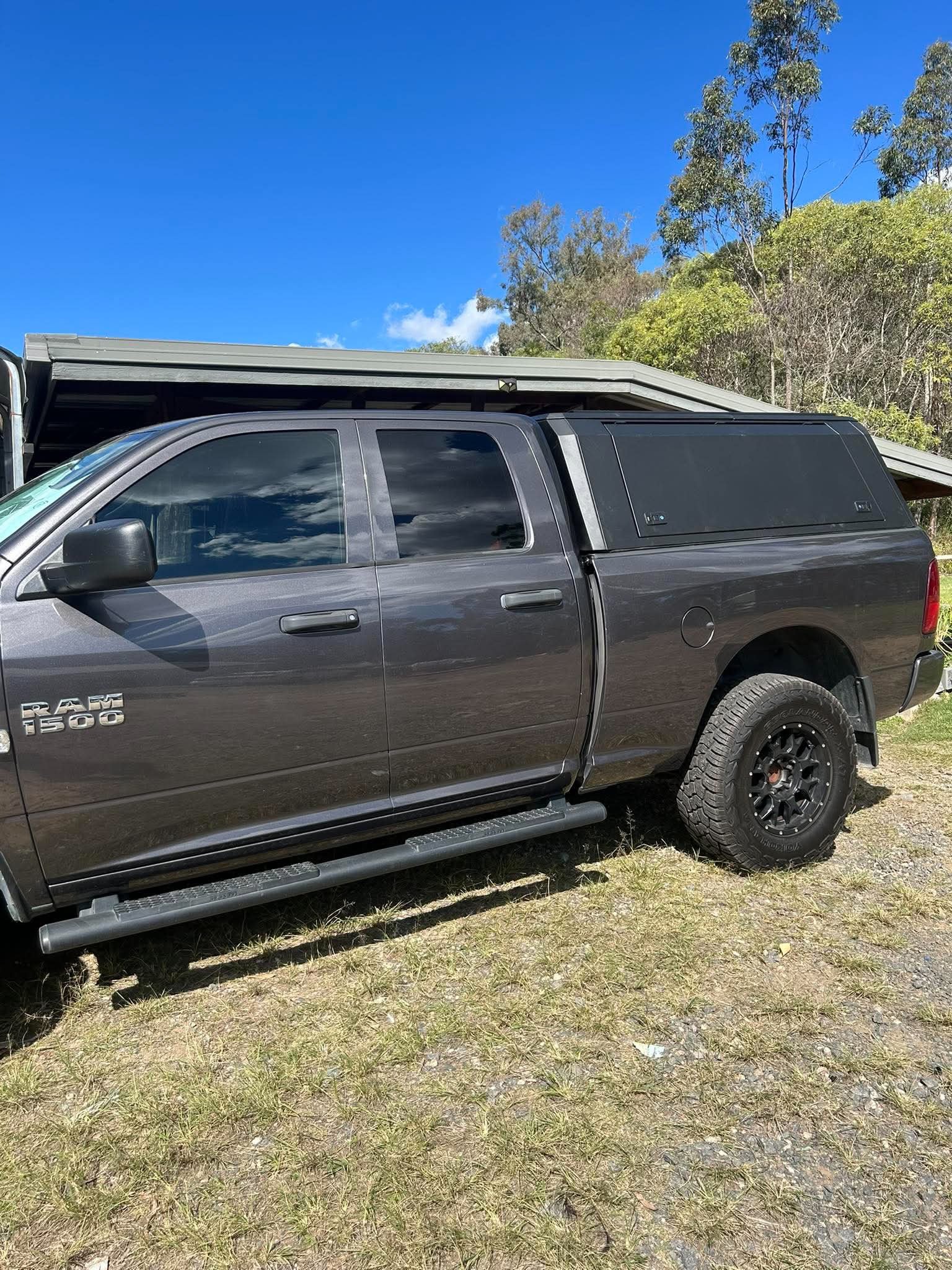 IronPeak Aluminium Black Canopy (Longer tub tray Ute -Custom made)