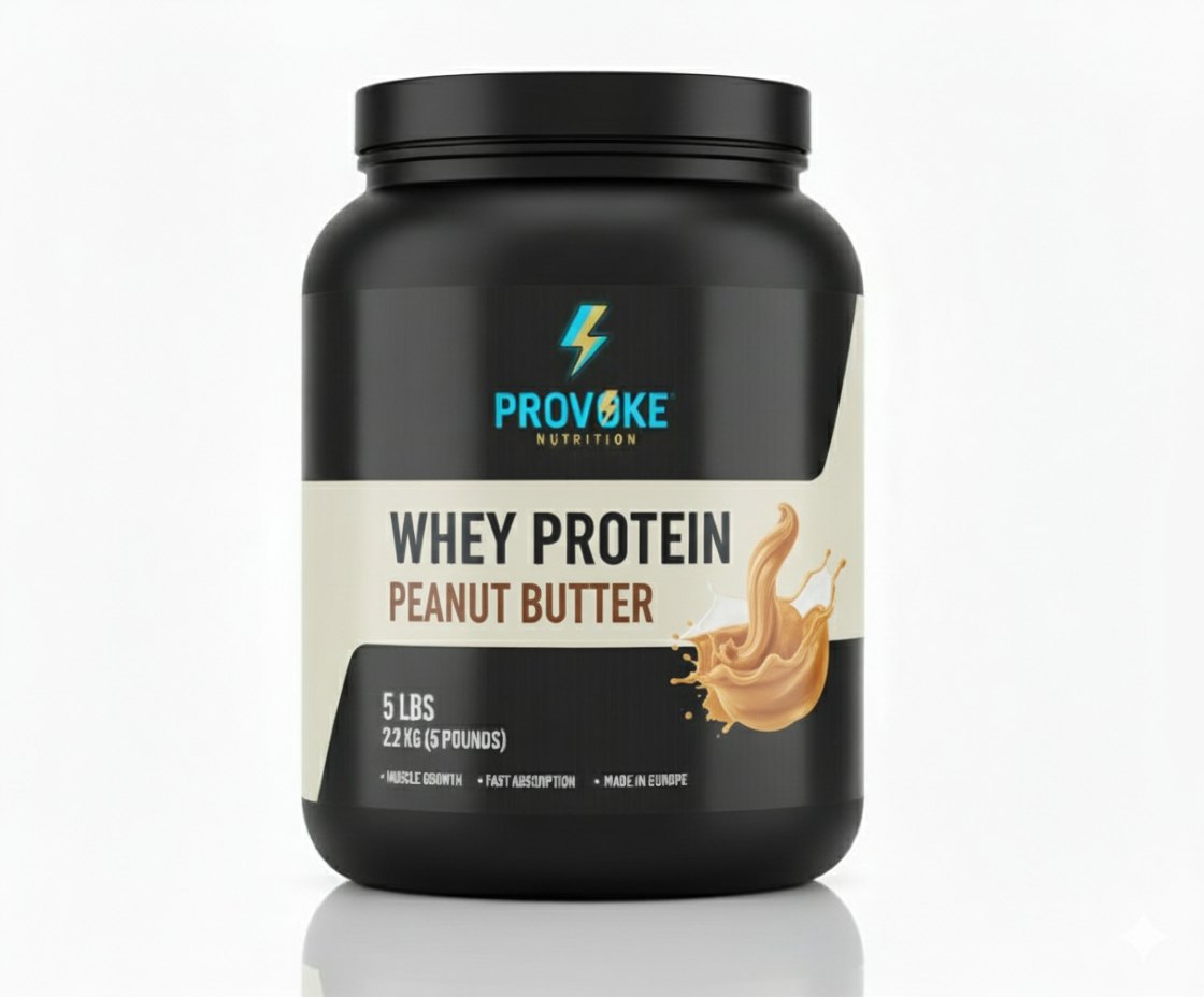 Provoke whey protein peanut butter flavor 5lb