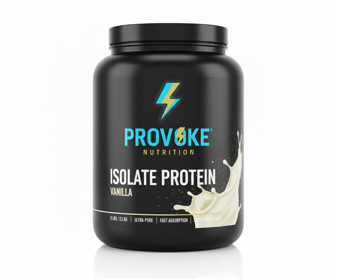 Provoke Isolate protein vanilla flavor 5lb