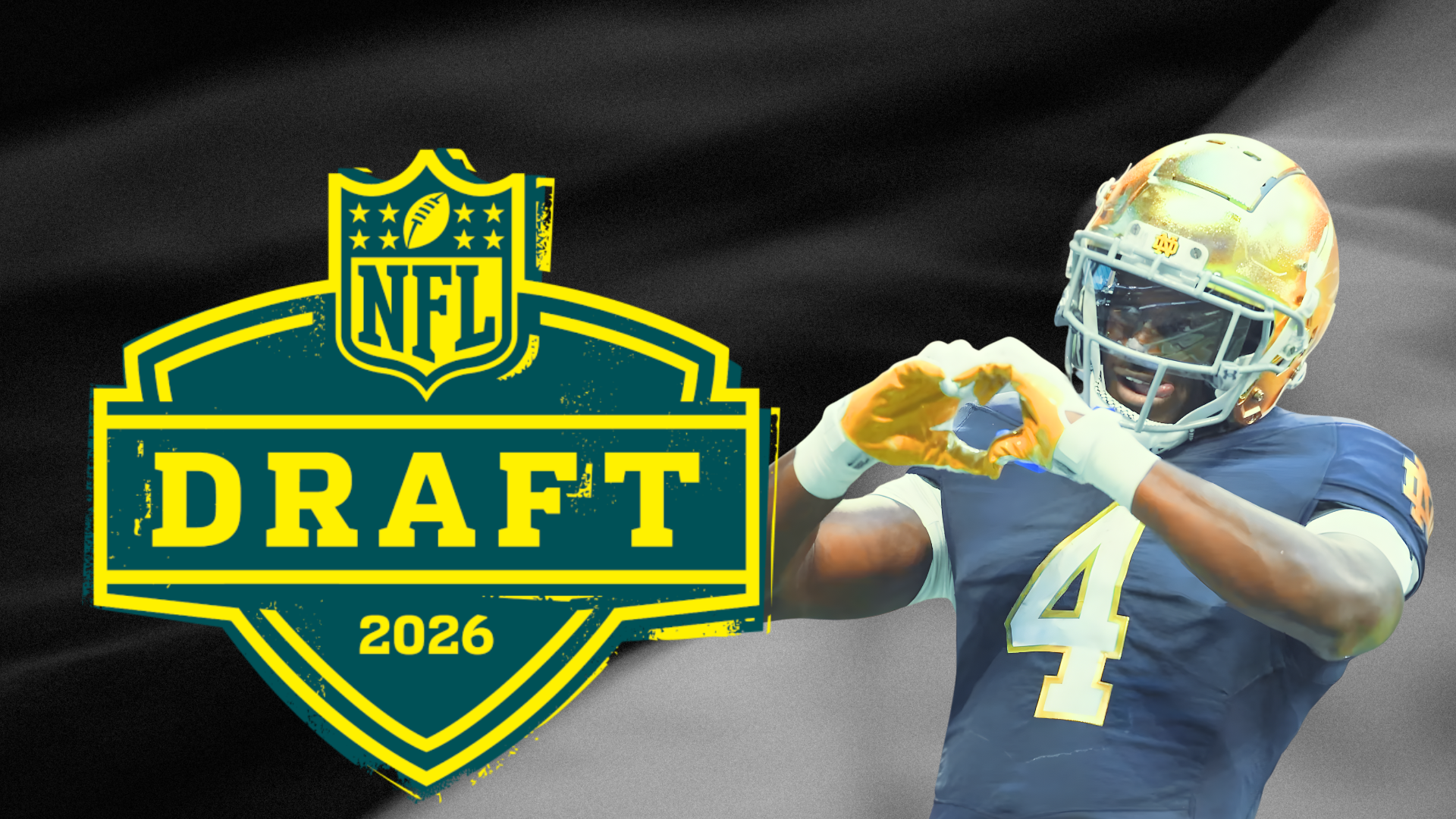 From South Bend to Sundays: Jeremiyah Love is ready to take over.