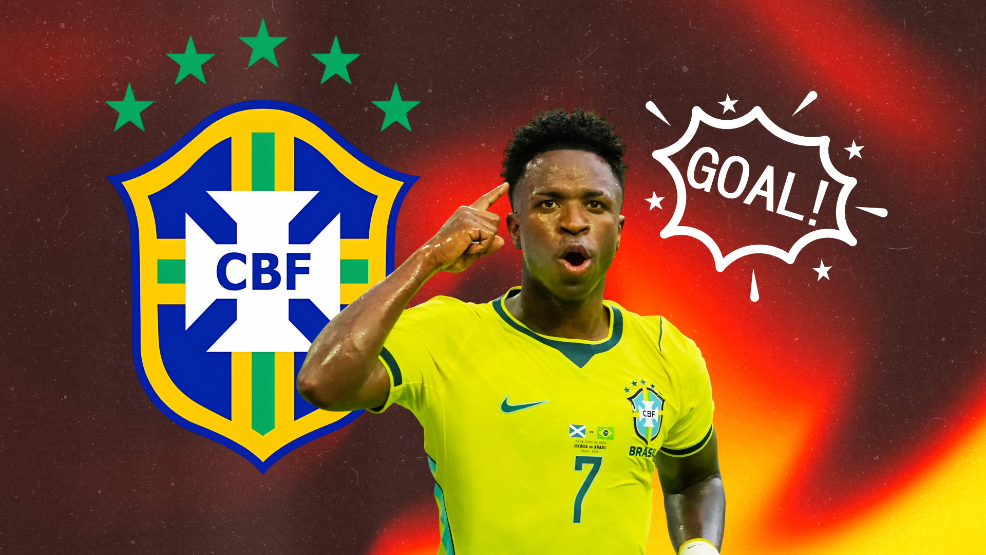 Brazil's Vinicius Jr: A Different Player, Same Shirt.