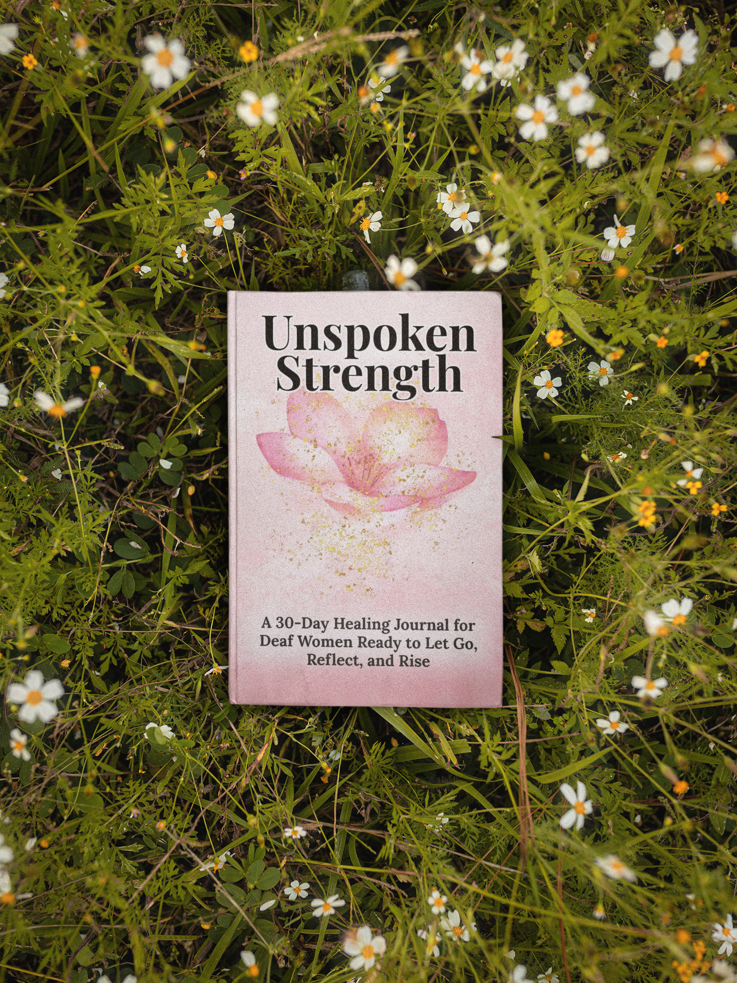 Unspoken Strength Journal for Deaf women by Silvina
