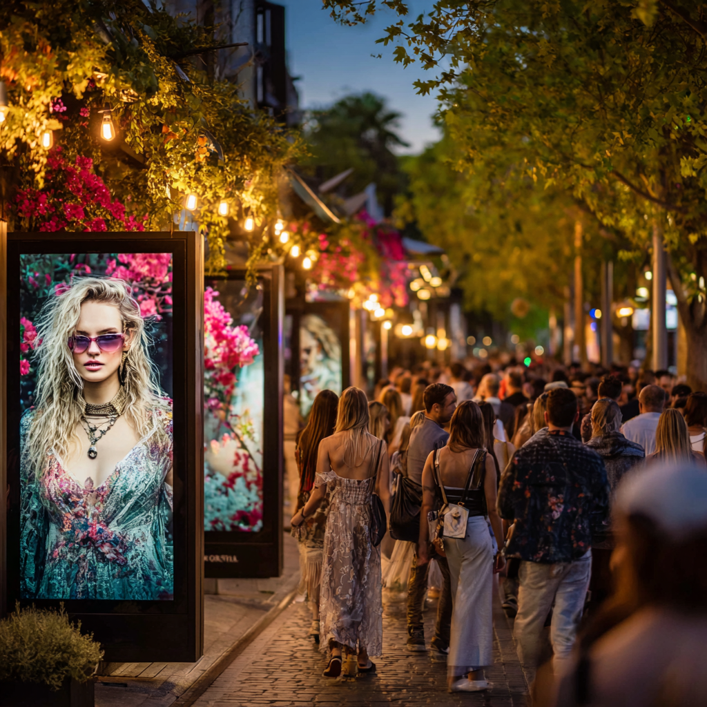 How Digital Billboards are Elevating Neighborhood Charm for Local Boutiques