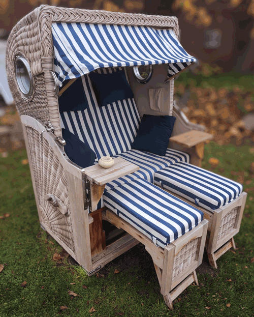 Warum wir losfahren. Und warum der Strandkorb mitkommt.