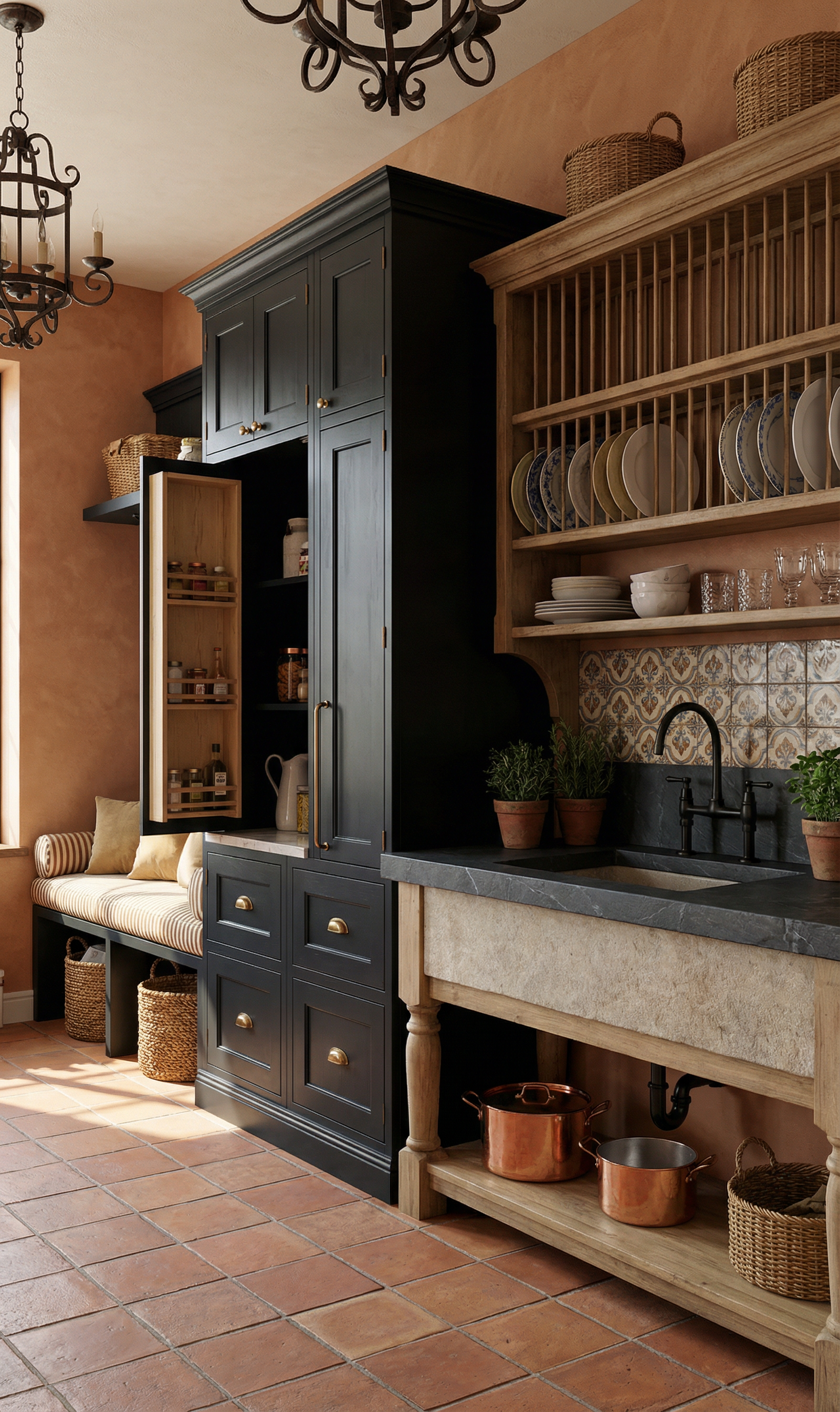 Sistema de mobiliario paramétrico que permite personalizar muebles a medida como cocinas, armarios o estanterías con ajuste milimétrico.