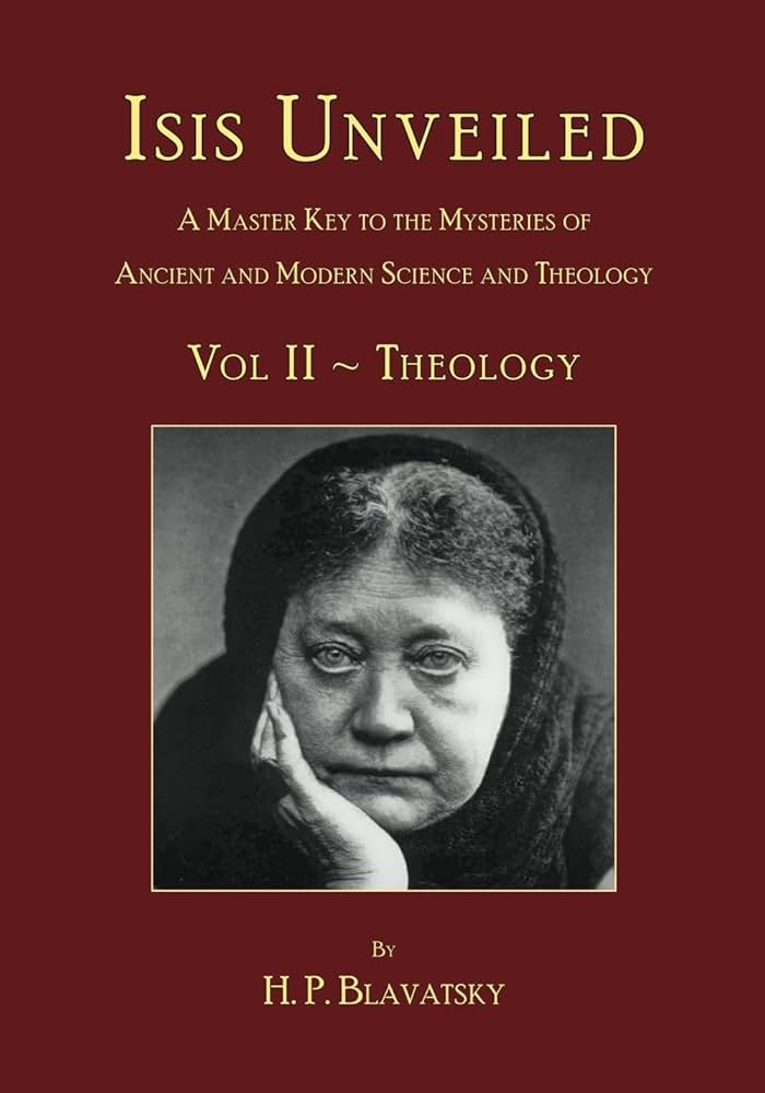 Book cover of Isis Unveiled volume 2 by Helena Blavatsky, originally published in 1877