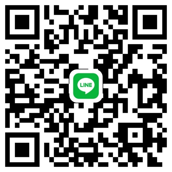 QR code with a Line app logo at the center.