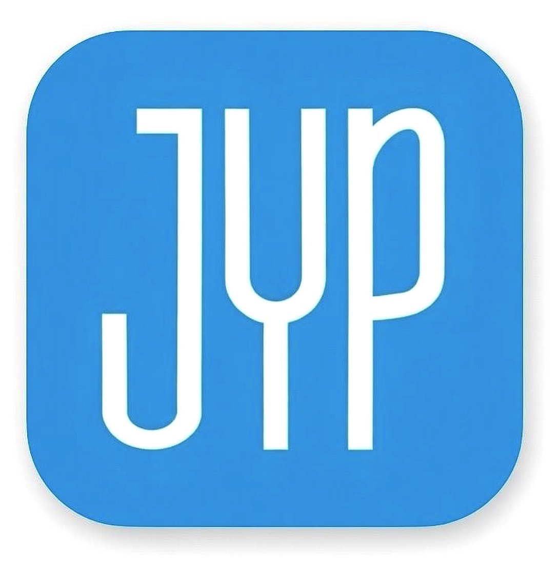 LinkedIn app icon with white text on a blue rounded square background