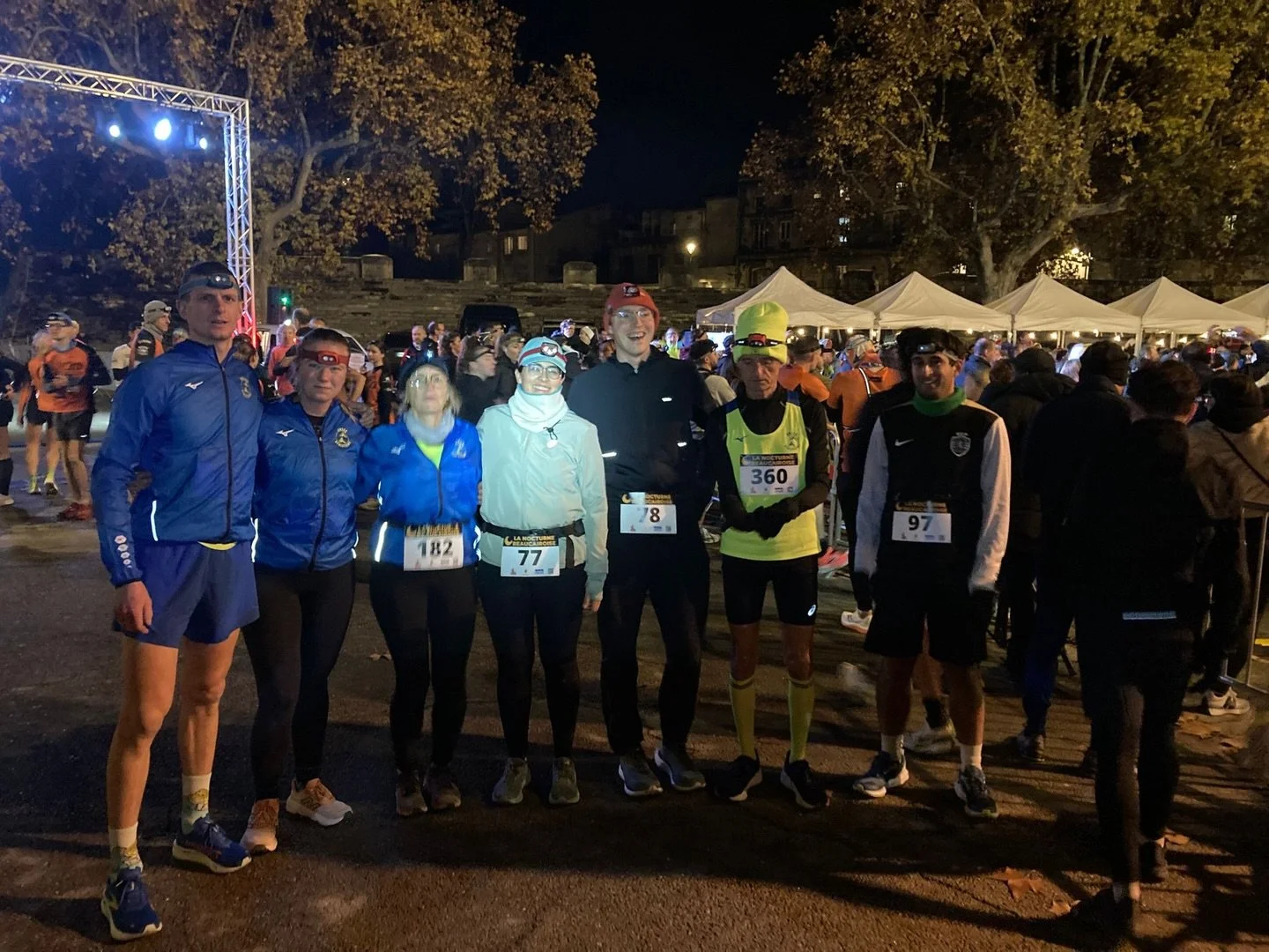 🏃&zwj;♀️✨ La Nocturne Beaucairoise 2025 &ndash; Beaucaire

Ce samedi 6 d&eacute;cembre, nos athl&egrave;tes &eacute;taient pr&eacute;sents &agrave; la 1&egrave;re &eacute;dition de la Nocturne Beaucairoise, organis&eacute;e par l&rsquo;association C