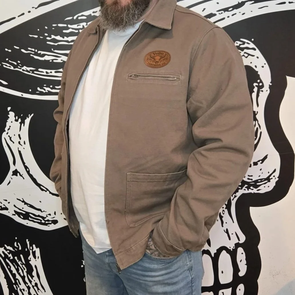 VooDoo Country - Men's Canvas Heavy Jacket (Walnut)