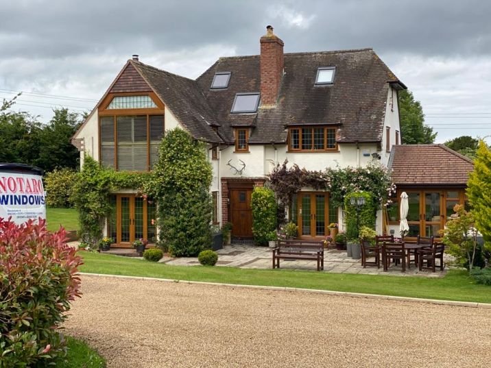 What are wood effect uPVC windows?