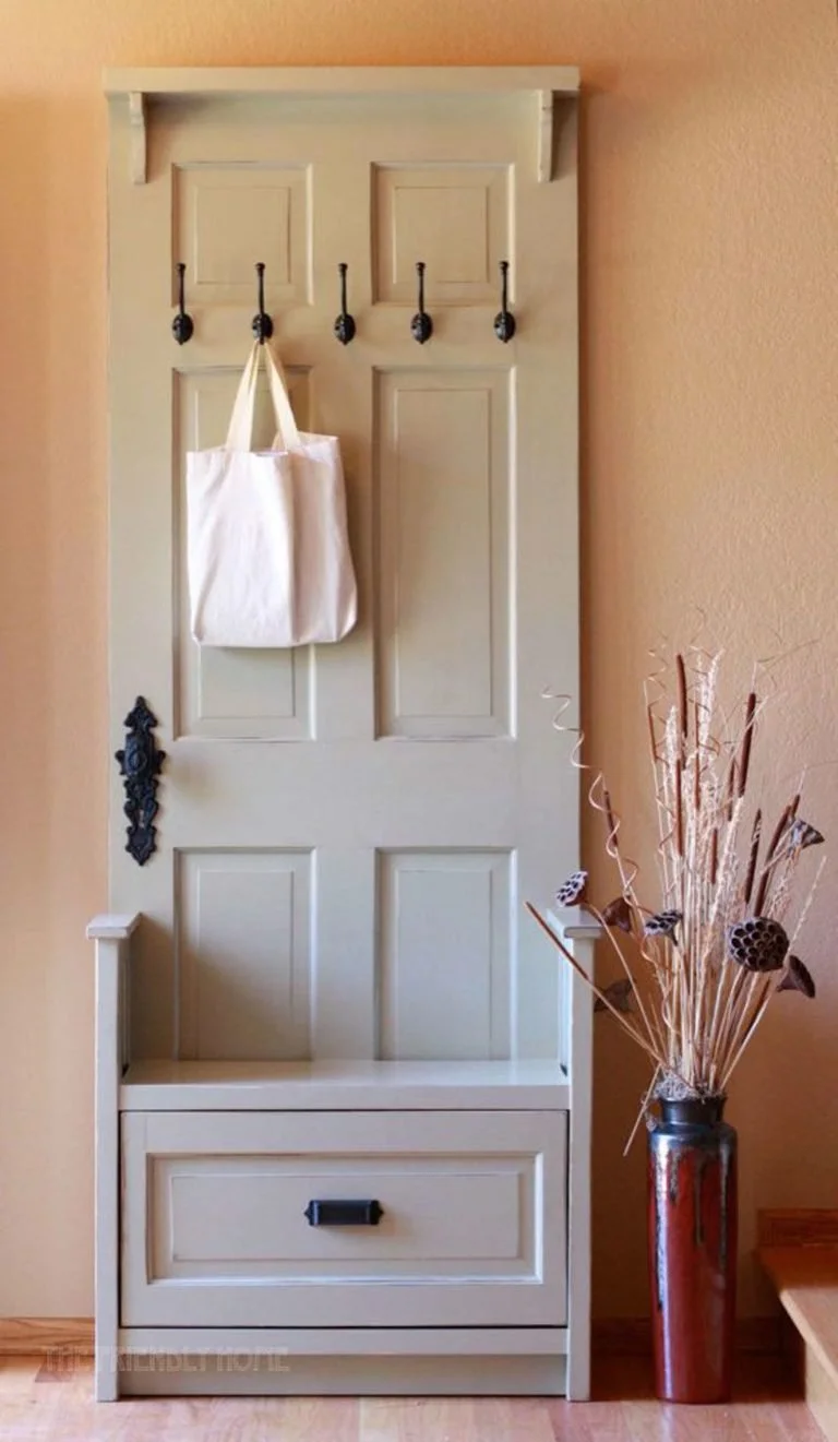 HOW TO UPCYCLE YOUR OLD FRONT DOOR IN SOMERSET