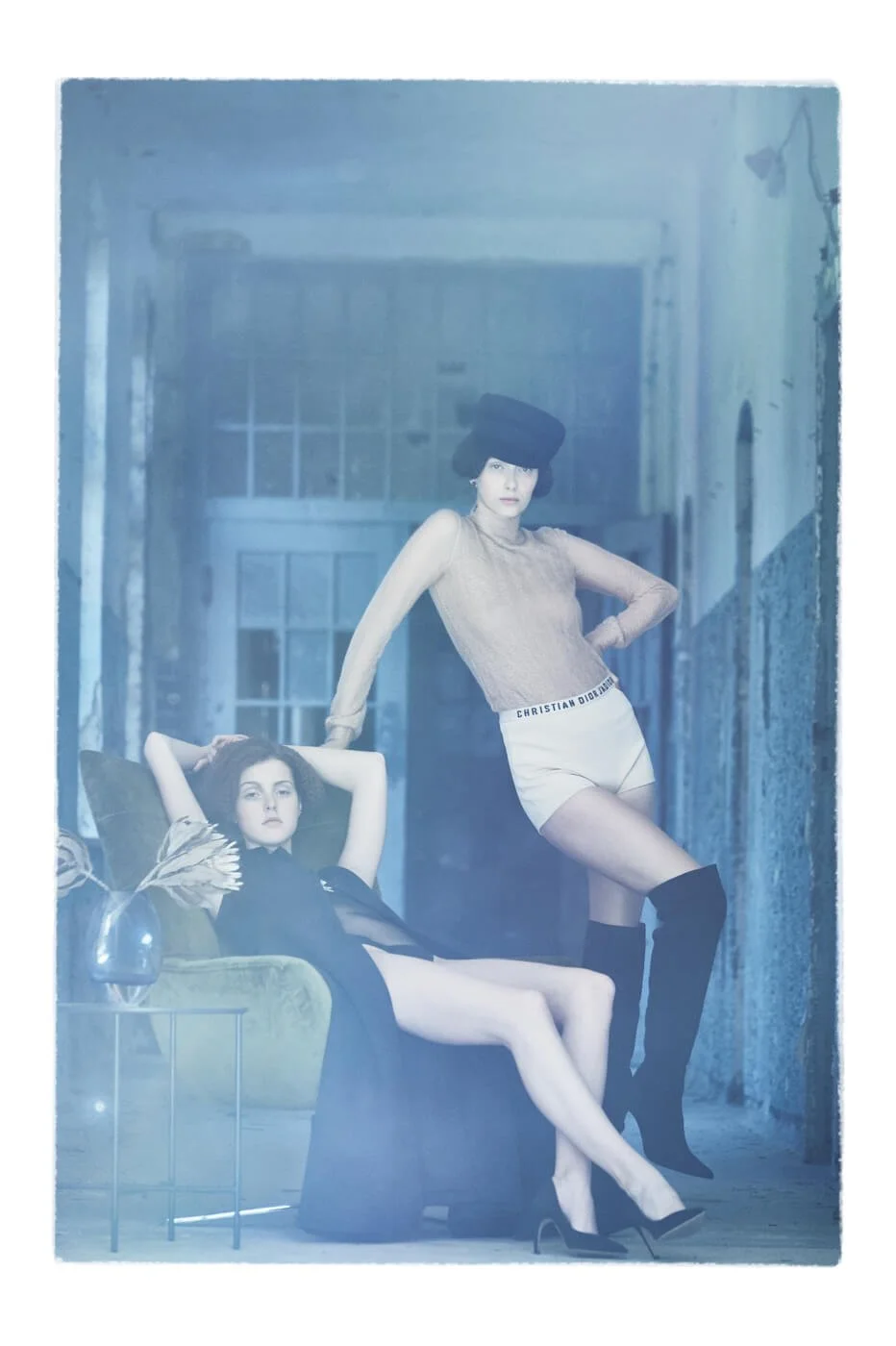 La Lumiere Bleue 04 – Fotografie von Christian Schoppe (80 x 120 cm) Limitierte Edition, hochwertig gerahmt