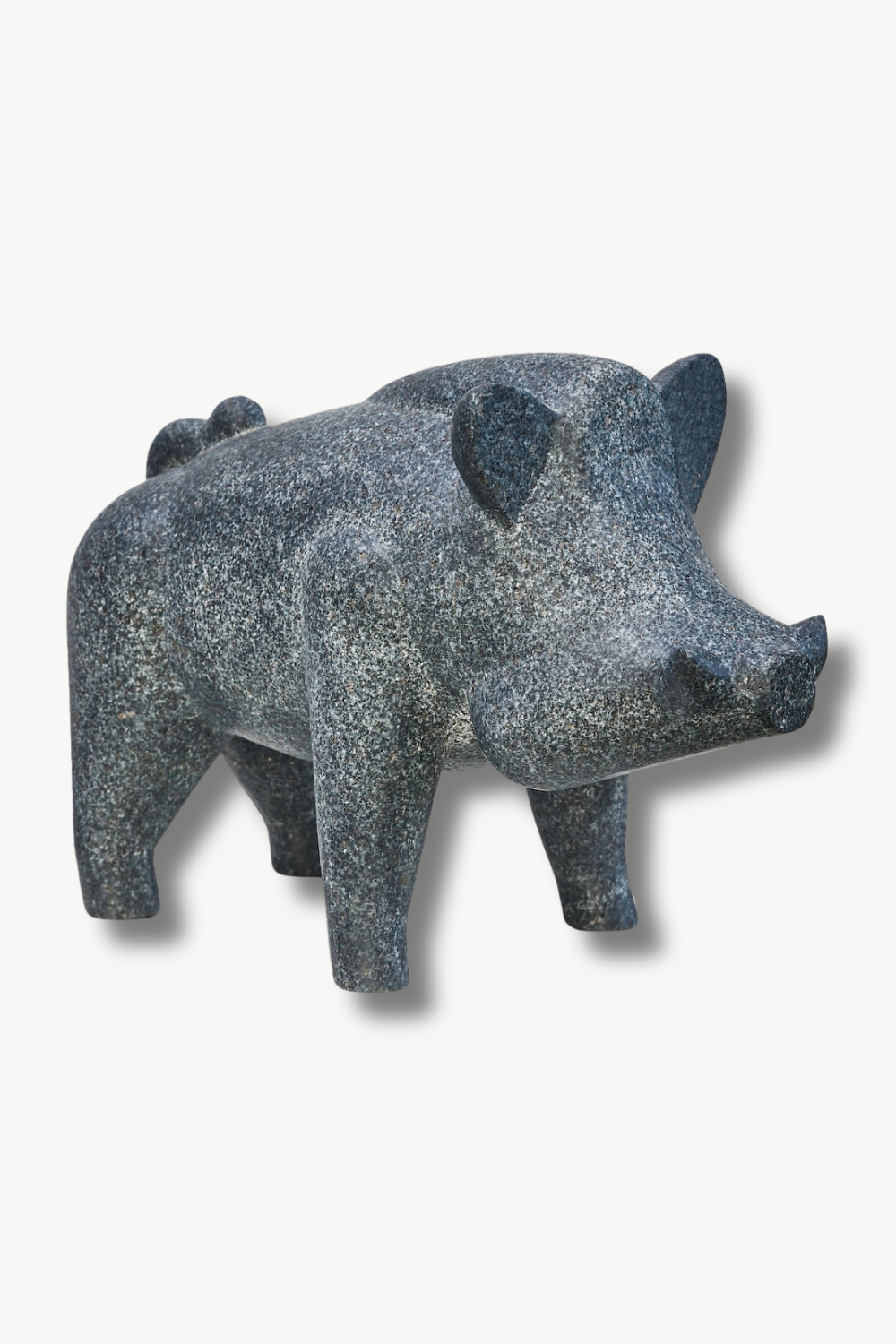 KEILER – Steinskulptur, Granit, 48x33x23cm