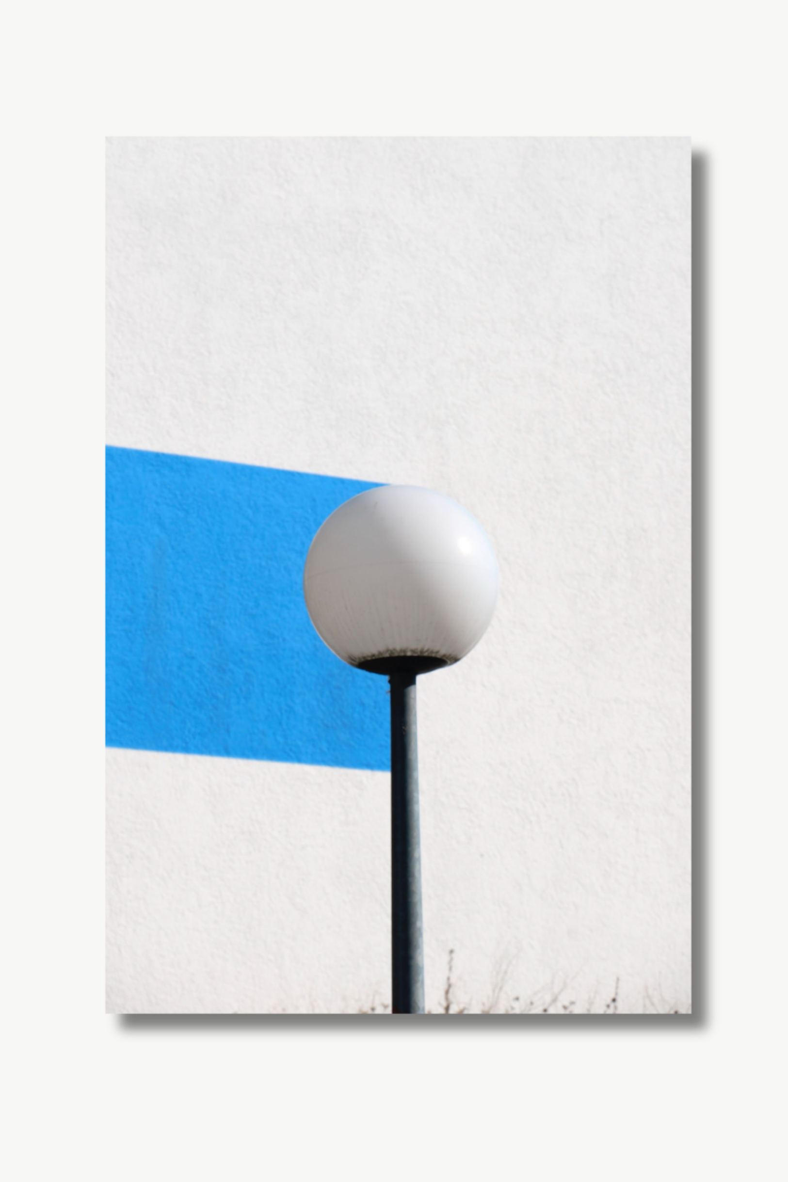 "INTERRUPTED BLUE"  Guido Klumpe