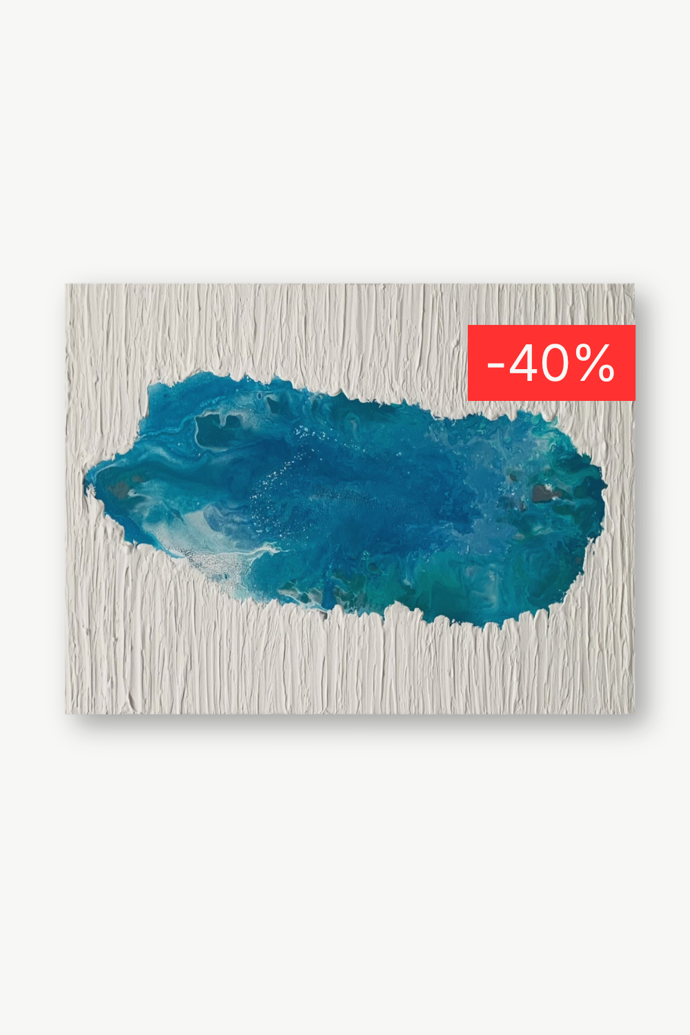 Jana Wohlgemuth – „Lago", 60x80cm, Acryl auf Leinwand