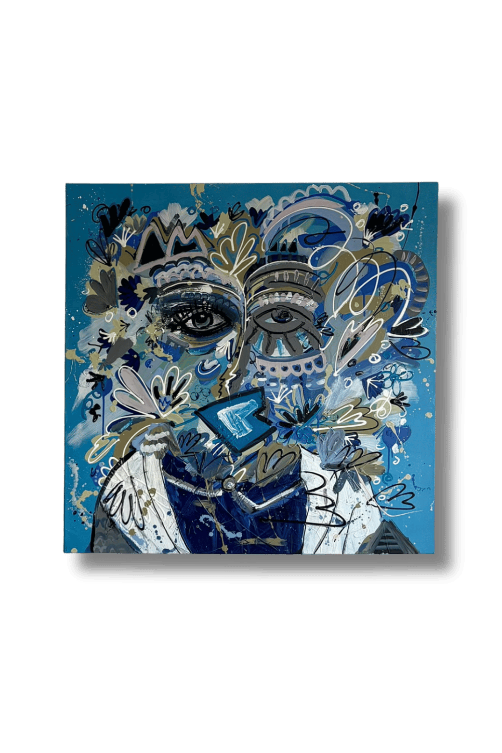 The Specialist – Fabian Braun, 100x100cm, Acryl auf Leinwand