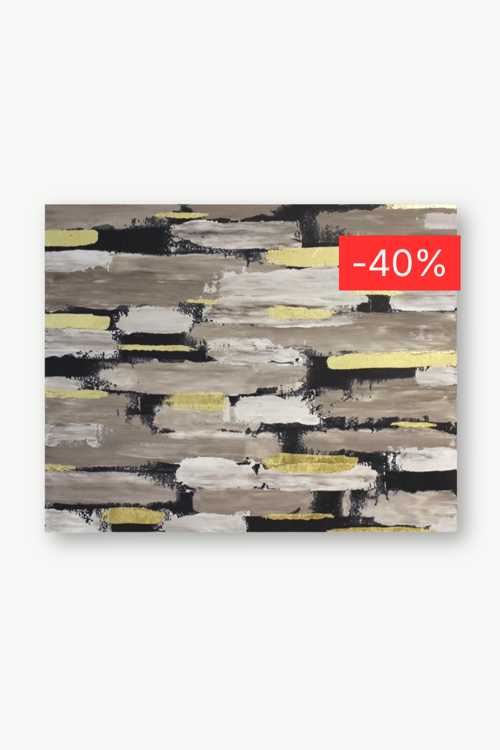 Jana Wohlgemuth – „Brickwall", 80x100cm, Acryl auf Leinwand