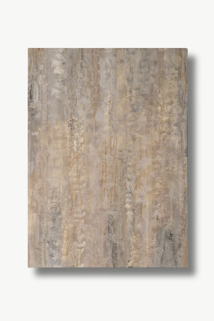SNOW  60 x 80  cm,  Acryl auf Leinwand