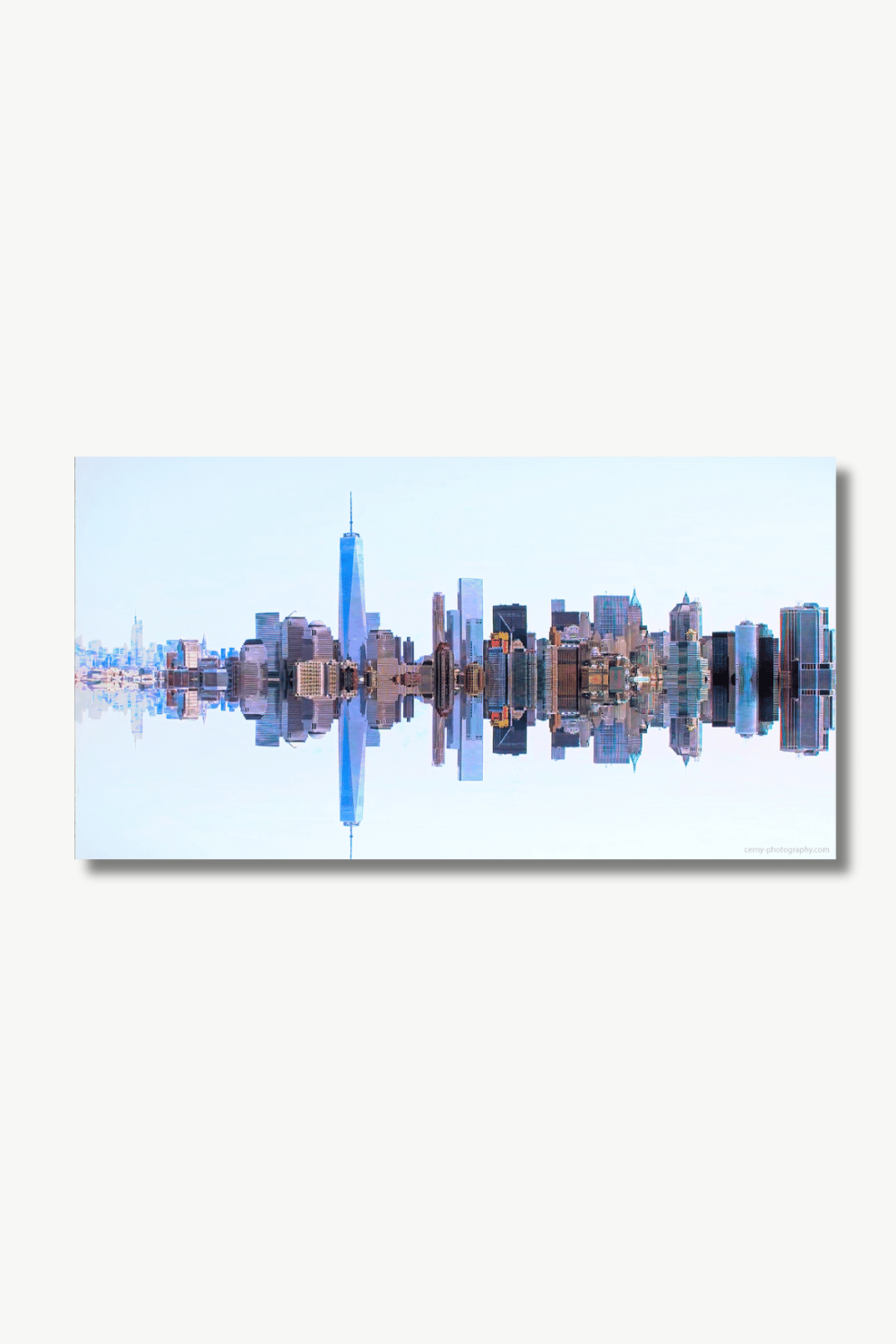 NYC Downtown Pano II – Jochen Cerny, 145x81cm, Photoprint auf Aludibond hinter Acrylglas