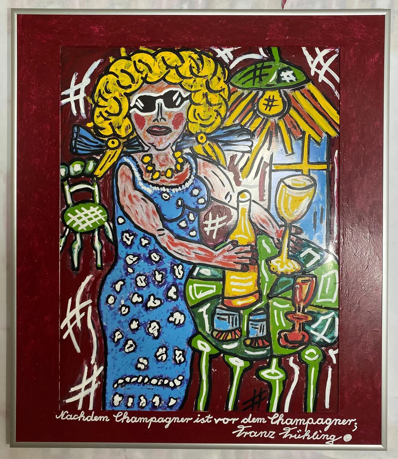 "NACH DEM CHAMPAGNER, IST VOR DEM CHAMPAGNER"