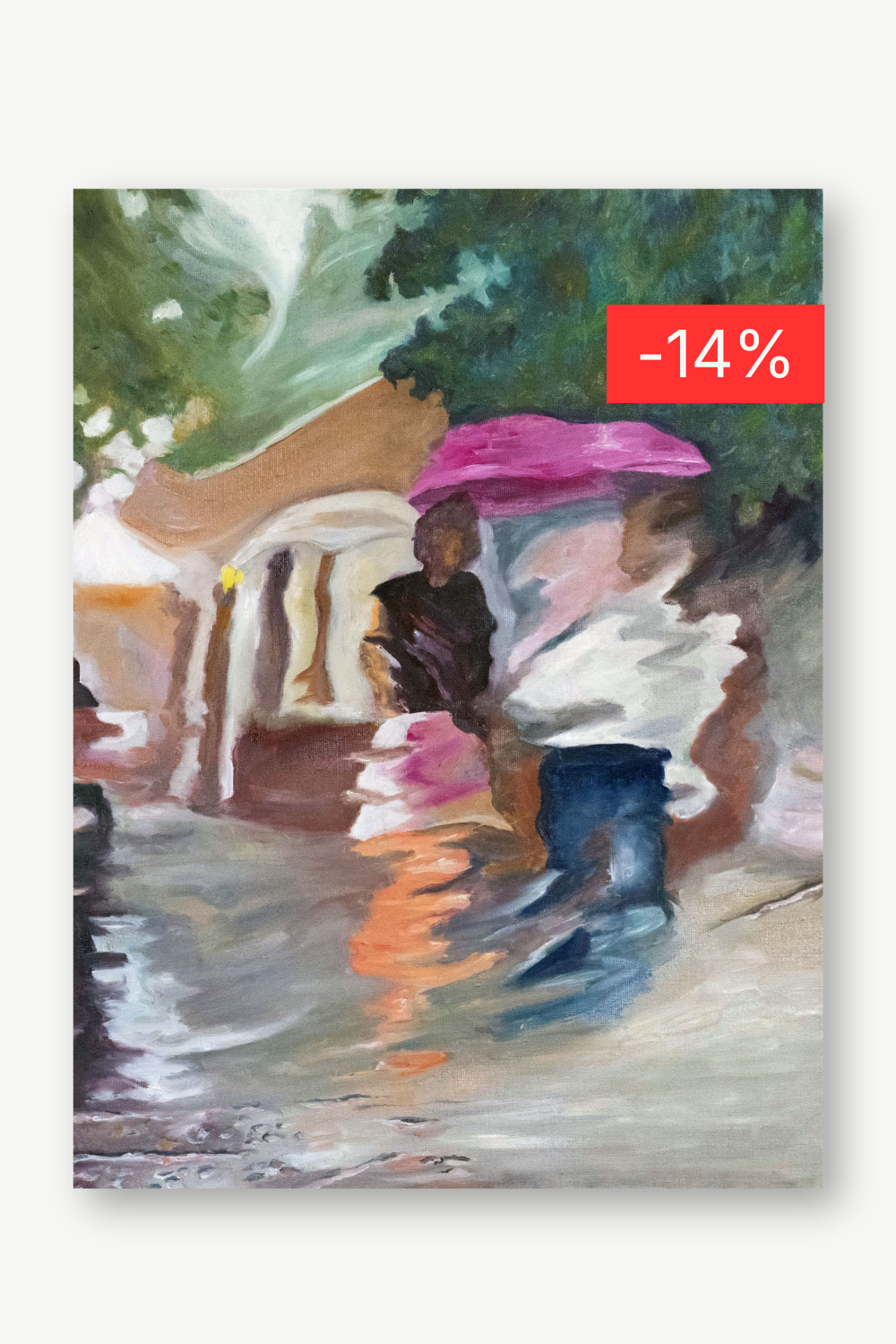 NOW AND GONE 80 x 60 cm  (2019)
