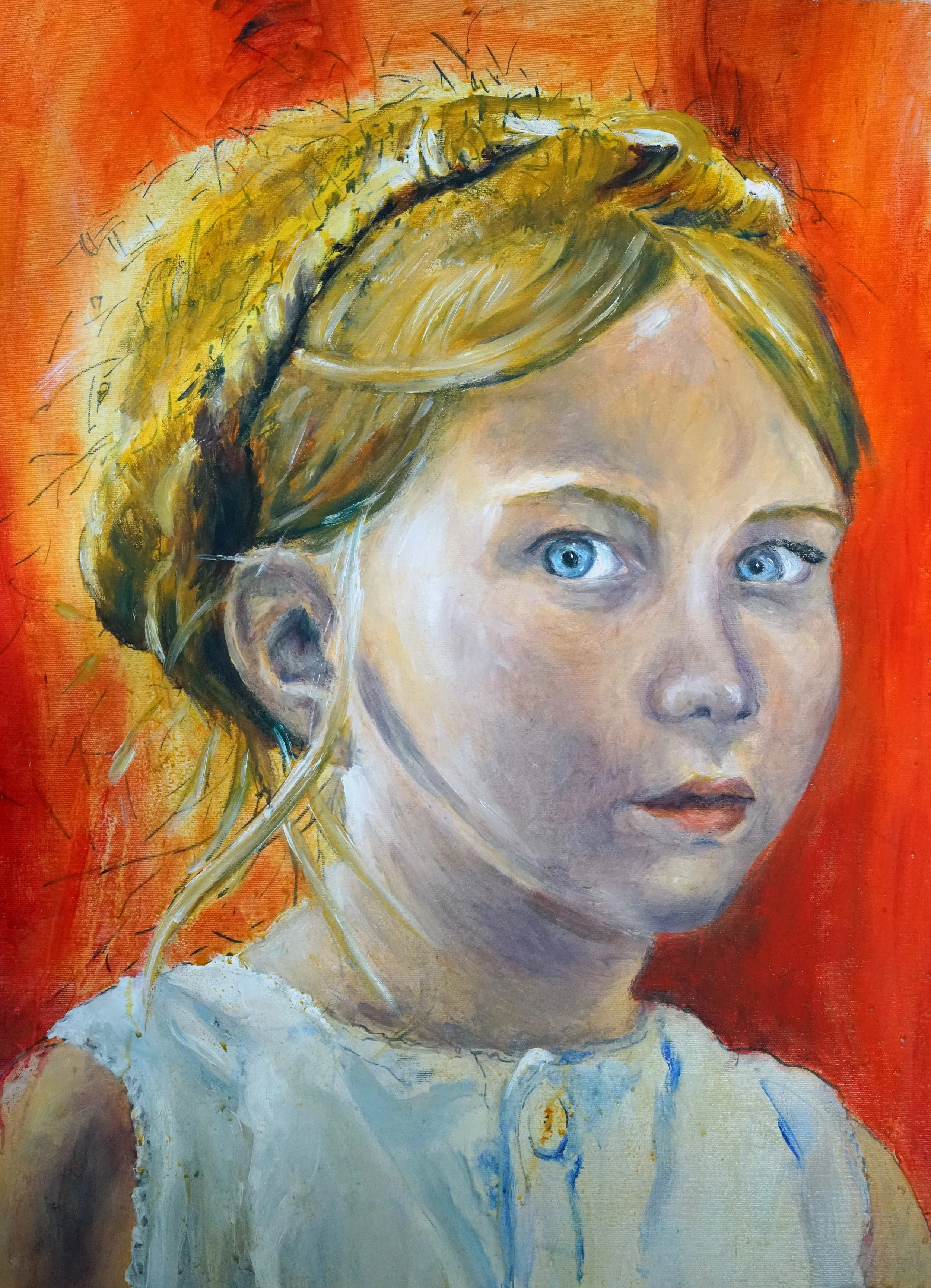 YOU!  Öl auf Leinwand