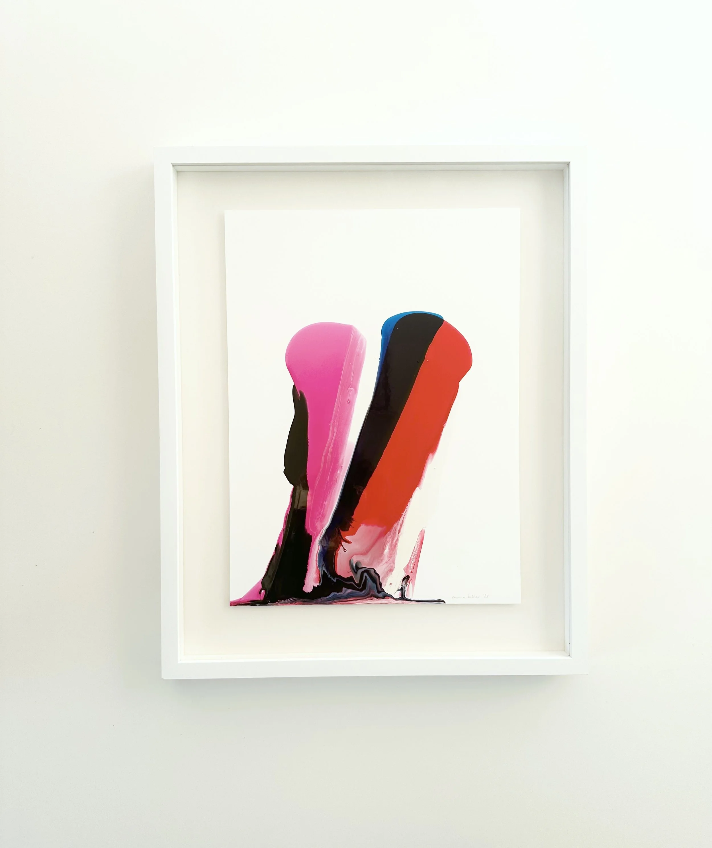 "LACQUER WORKS 064" Violet-Blue-Red