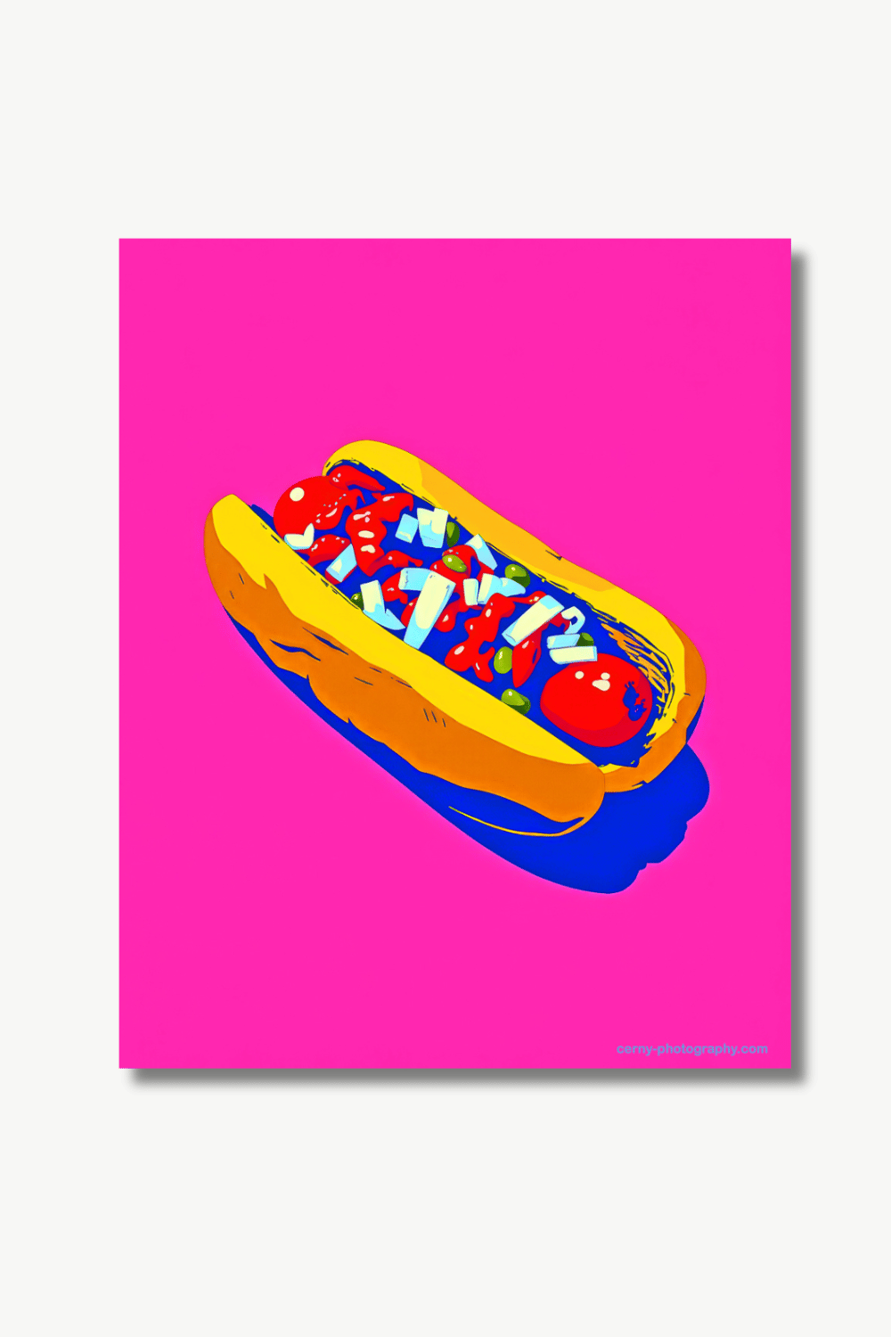 Hot Dog – Jochen Cerny, 60x75cm, Photoprint auf Aludibond hinter Acrylglas
