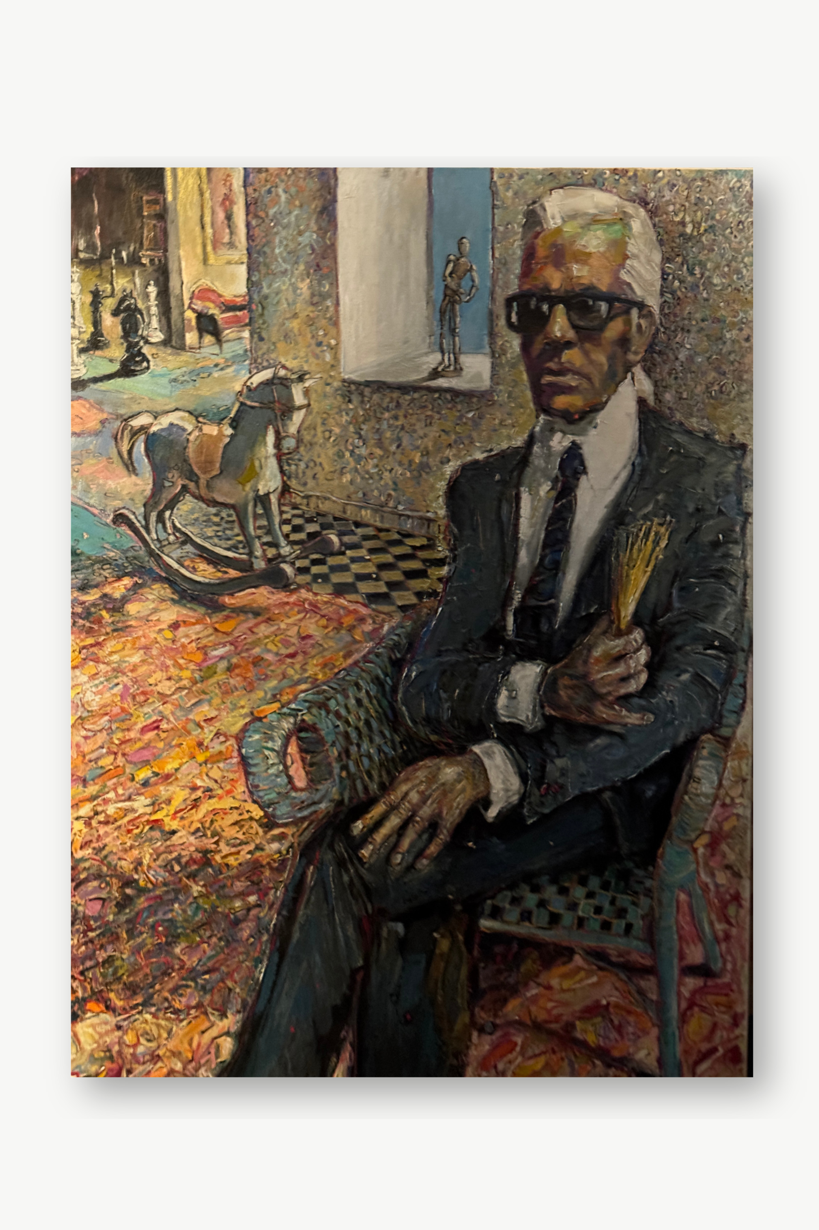 Die verlorene Kindheit / Kindheitstraum Öl auf Leinwand, 130 x 100 cm Unikat