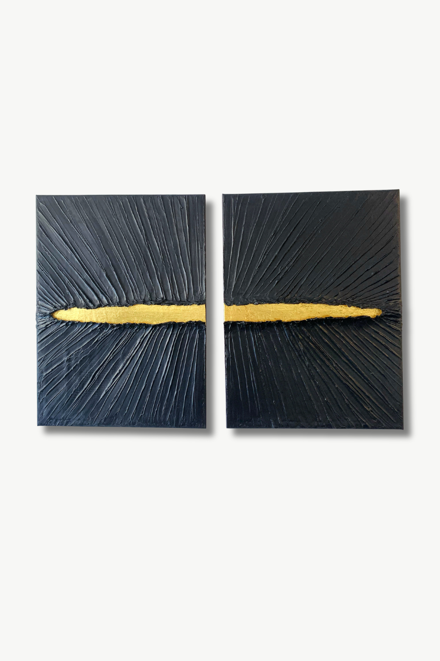 MANIA  55 x 75  cm, 2 teilig, Acryl auf Leinwand