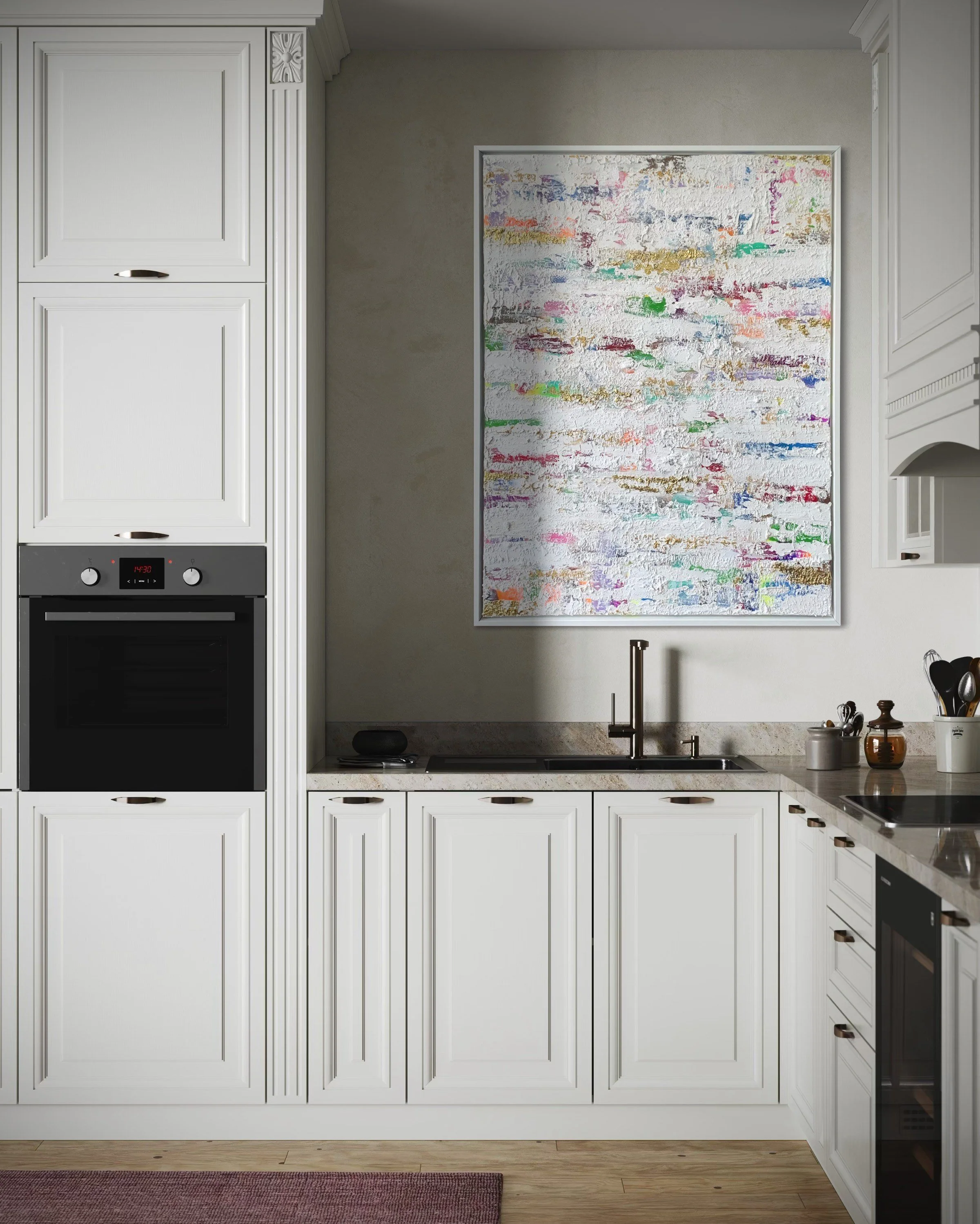 PHILIA  70 × 90 cm  Acryl auf Leinwand