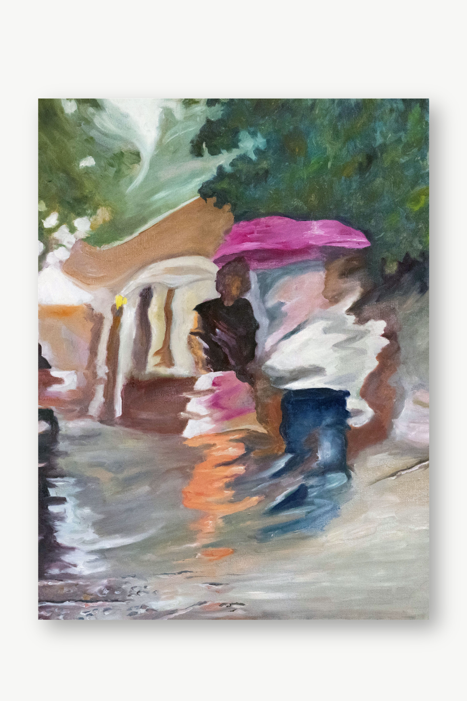 NOW AND GONE 80 x 60 cm  (2019)