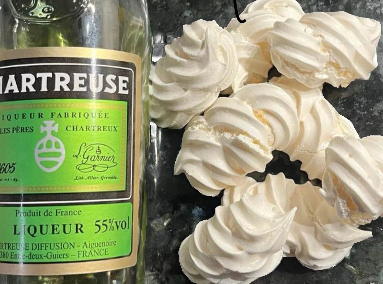 Meringues chartreuse 50g