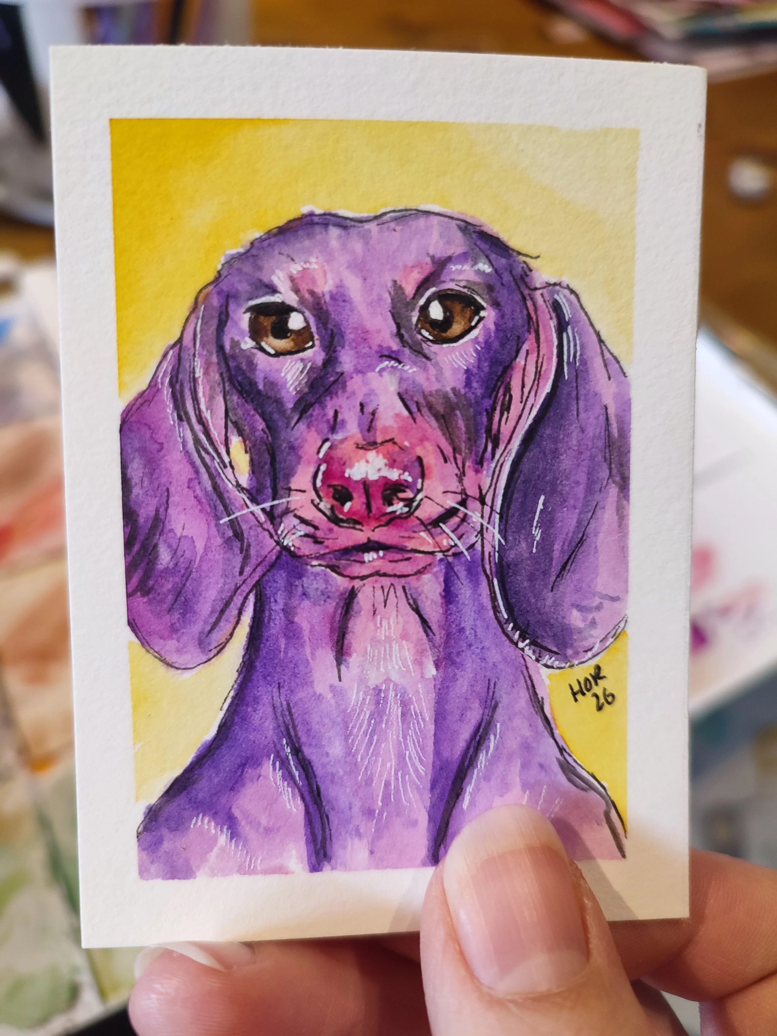 ACEO mini collectable art card