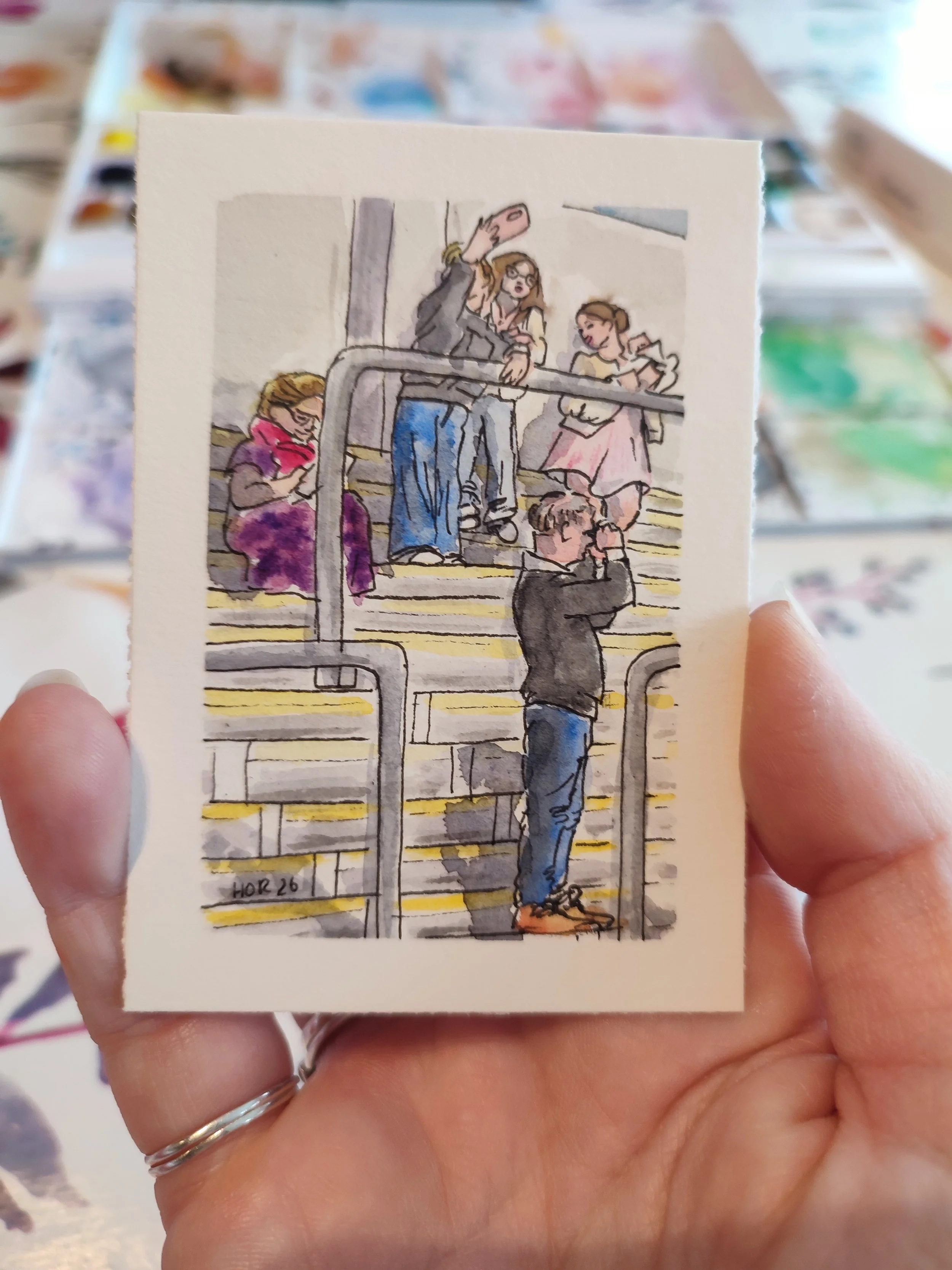 ACEO mini collectable art card